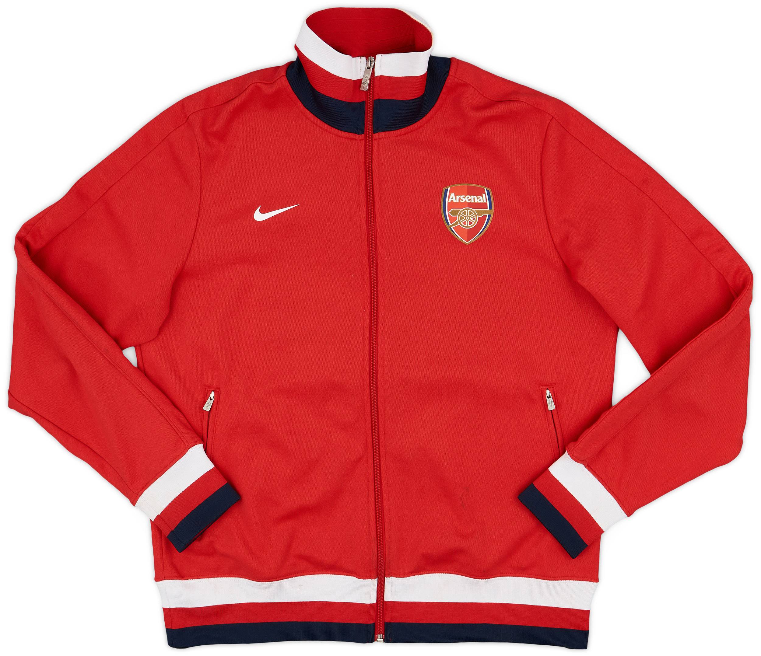 2012-13 Arsenal Nike N98 Track Jacket - 8/10 - (L)