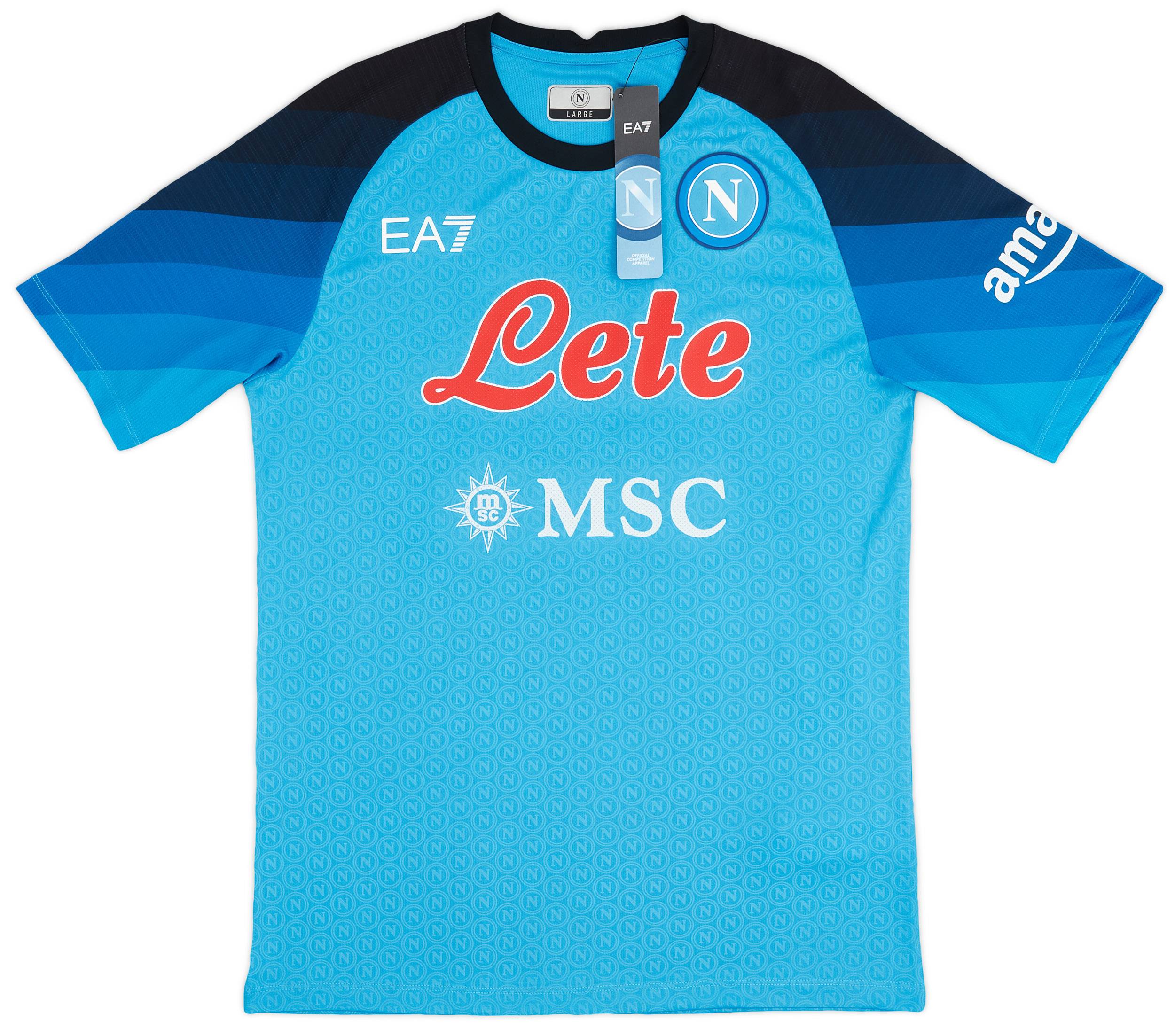 2022-23 Napoli Authentic Home Shirt Osimhen #9