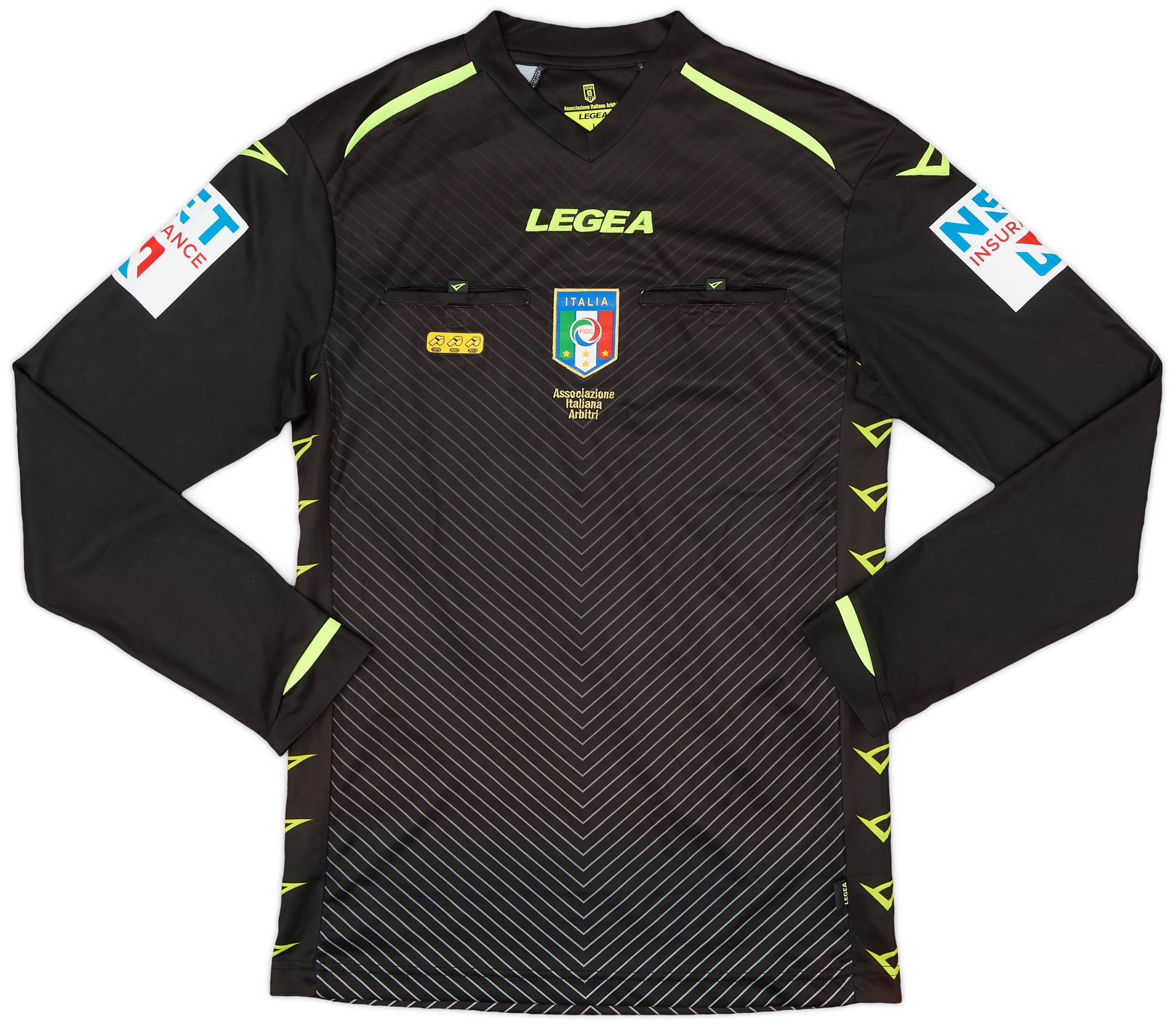 2020-21 Italy Legea Referee L/S Shirt - 10/10 - (L)