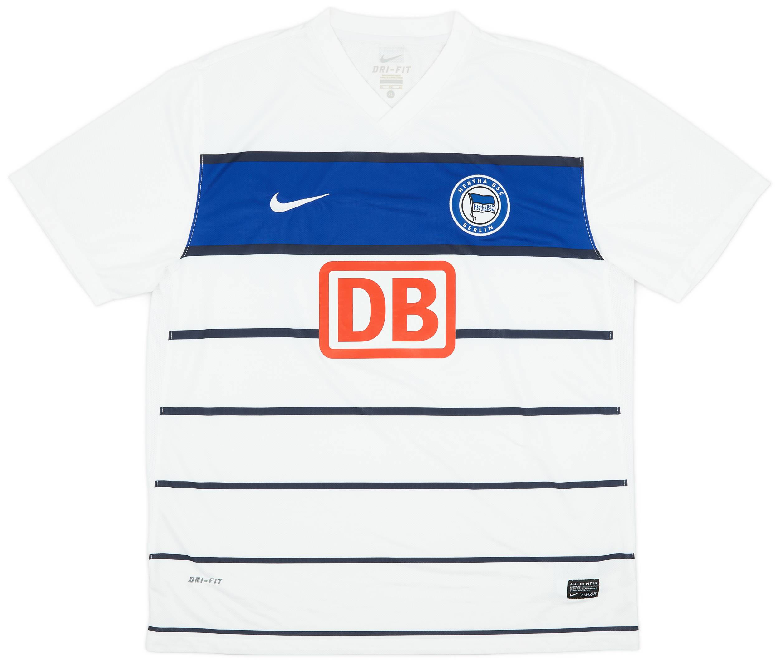 2011-12 Hertha Berlin Away Shirt - 9/10 - (XL)