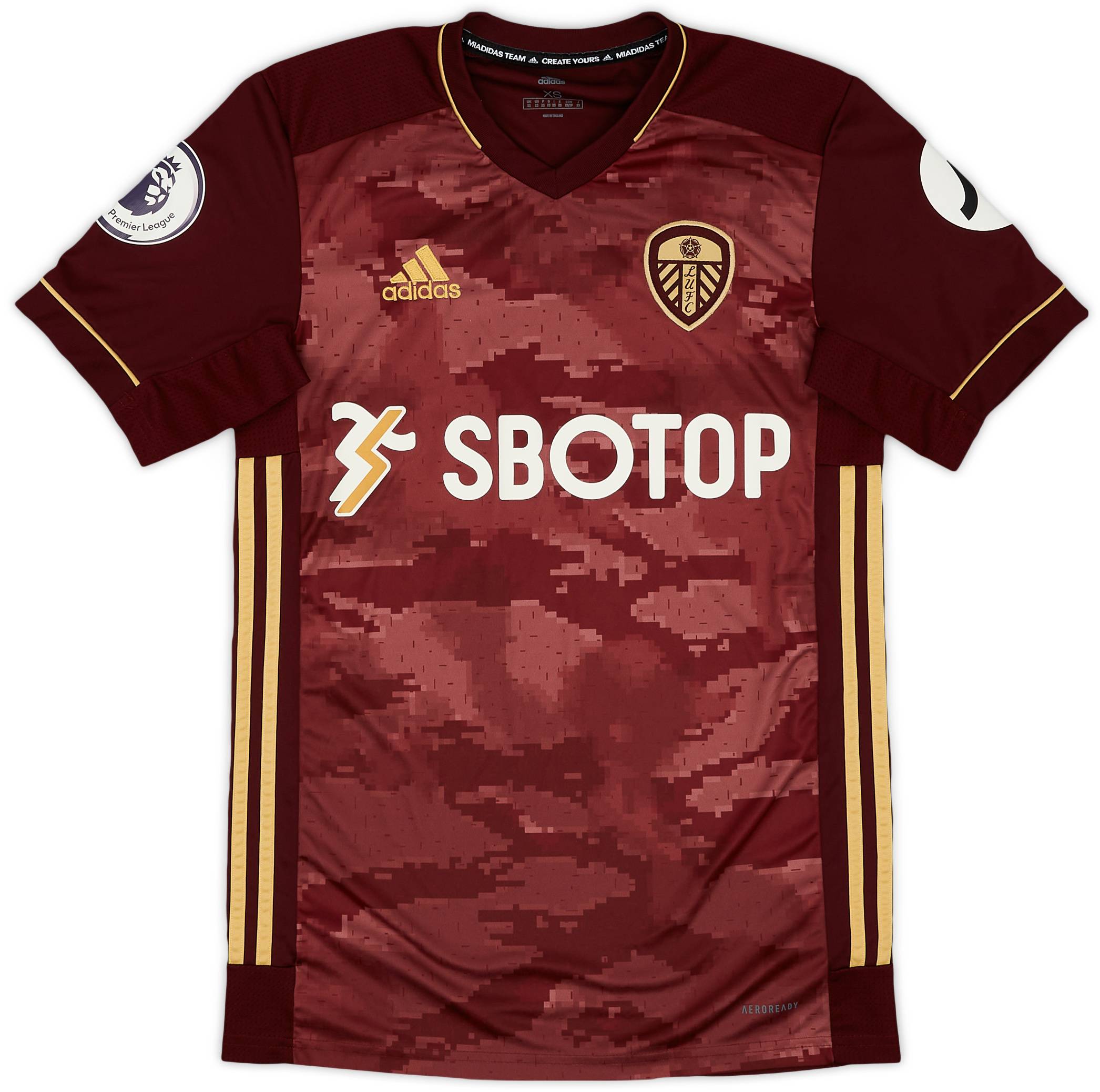 2020-21 Leeds Third Shirt - 9/10 - (XS)