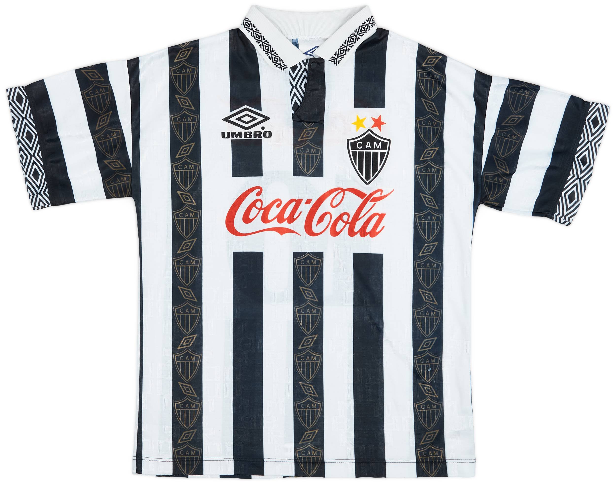 1994-96 Atletico Mineiro Home Shirt #10 - 8/10 - (M)