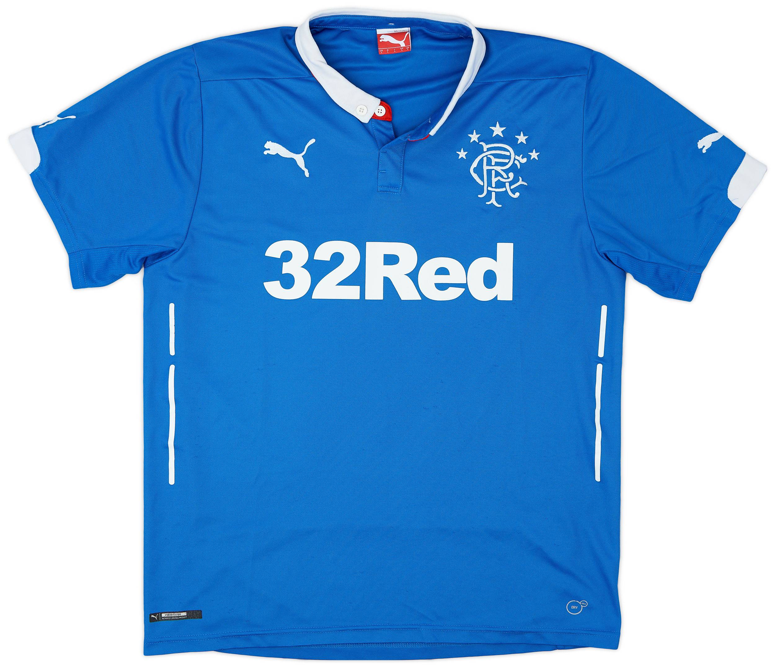 2014-15 Rangers Home Shirt - 6/10 - (L)