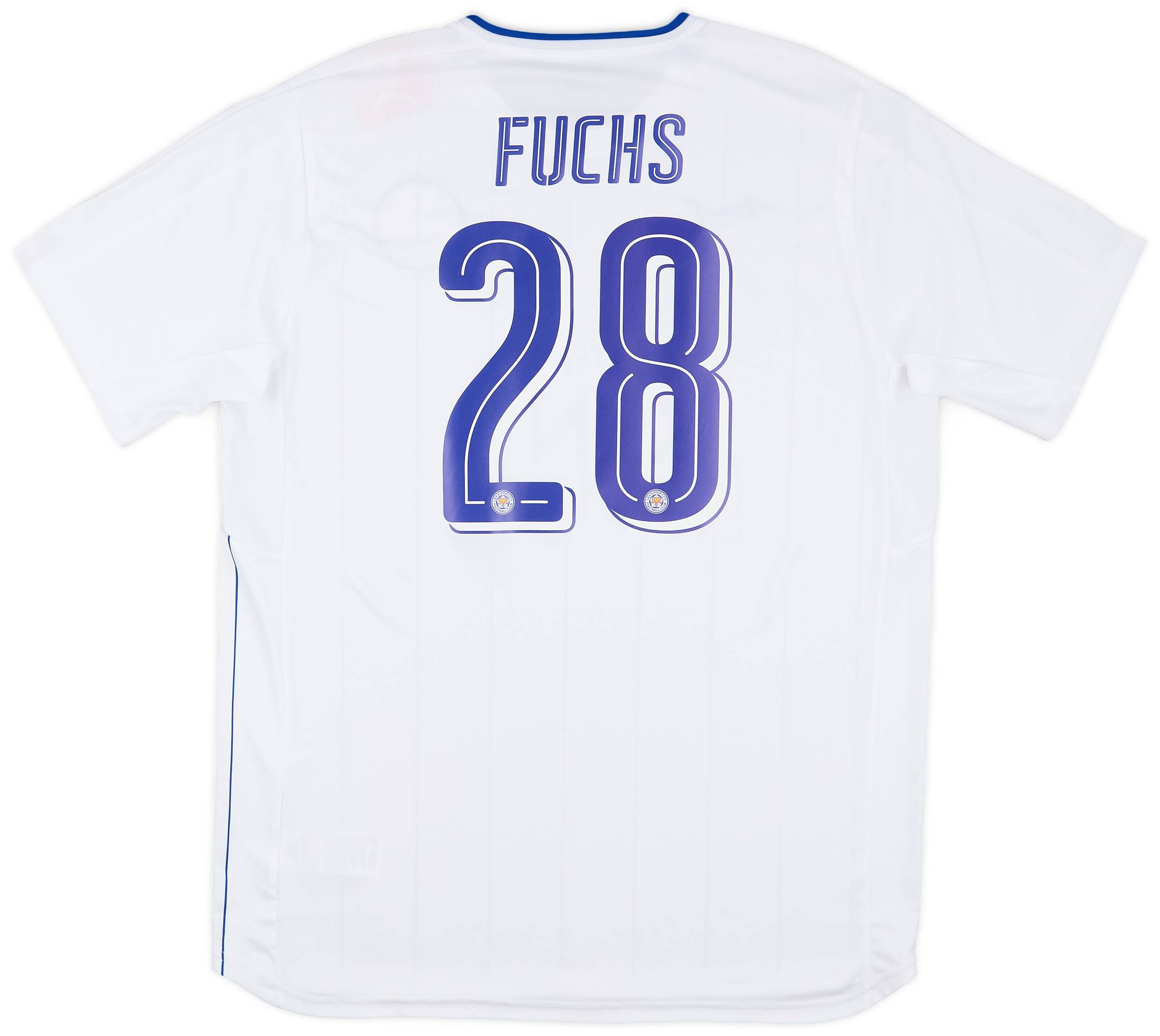 2016-17 Leicester Third Shirt Fuchs #28 (XL)
