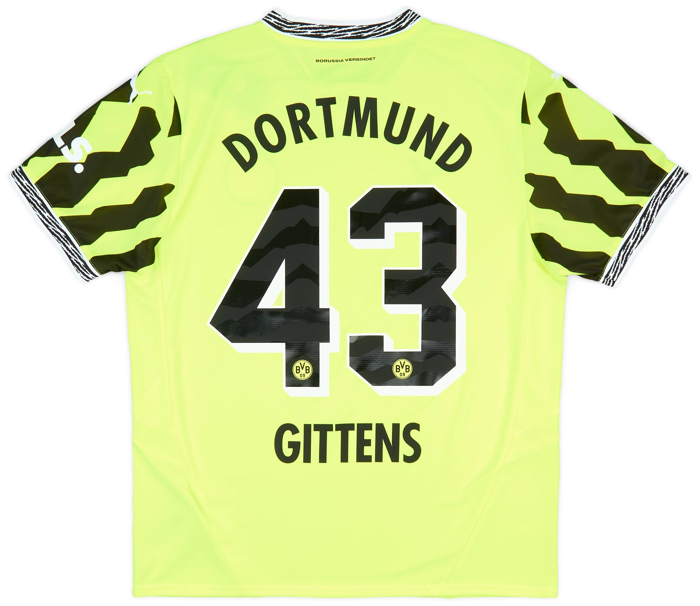 2024-25 Borussia Dortmund Anniversary Shirt Gittens #43
