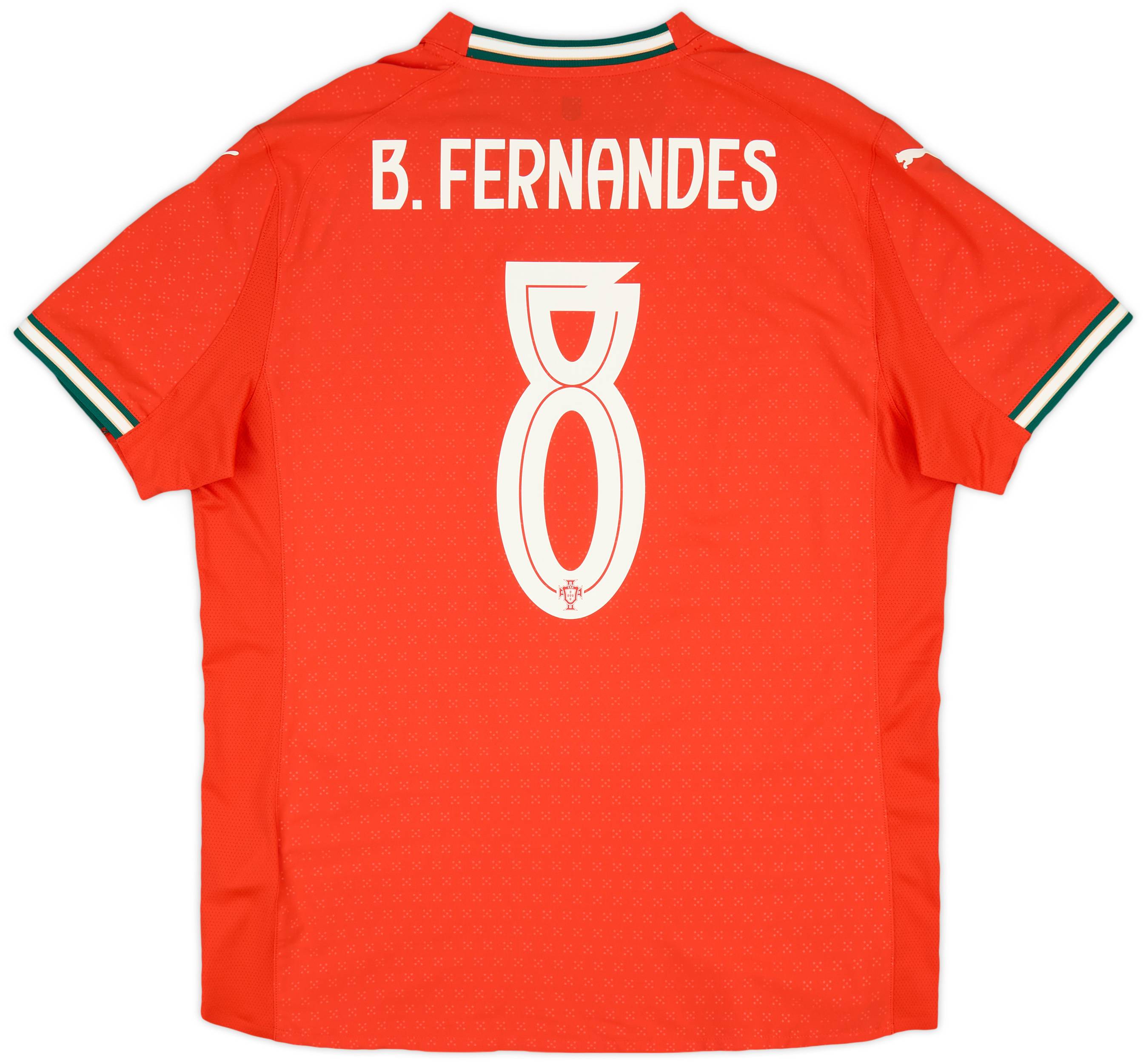 ポルトガル代表 B. FERNANDES 背番号8 半袖 シャツ 2026W杯 ポルトガル B. FERNANDES 8番 シャツ 半袖 2024 ポルトガル