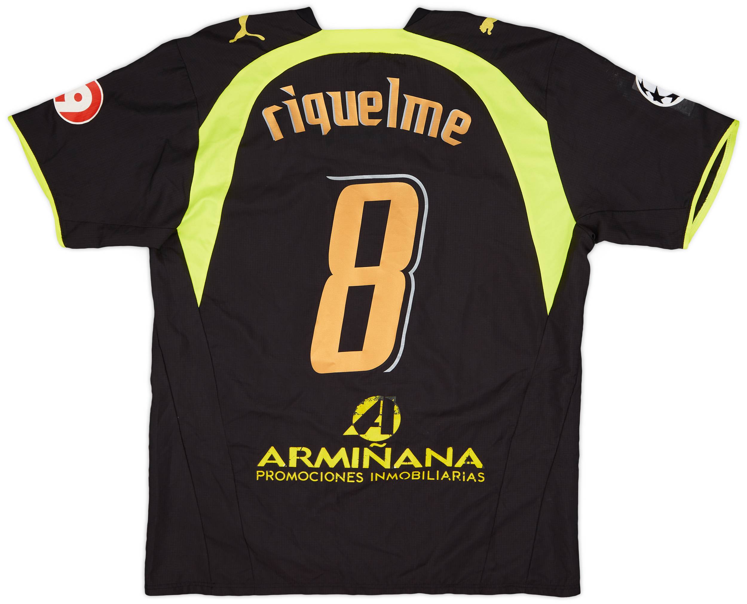 2006-07 Villarreal Away Shirt Riquelme #8 - 7/10 - (L)