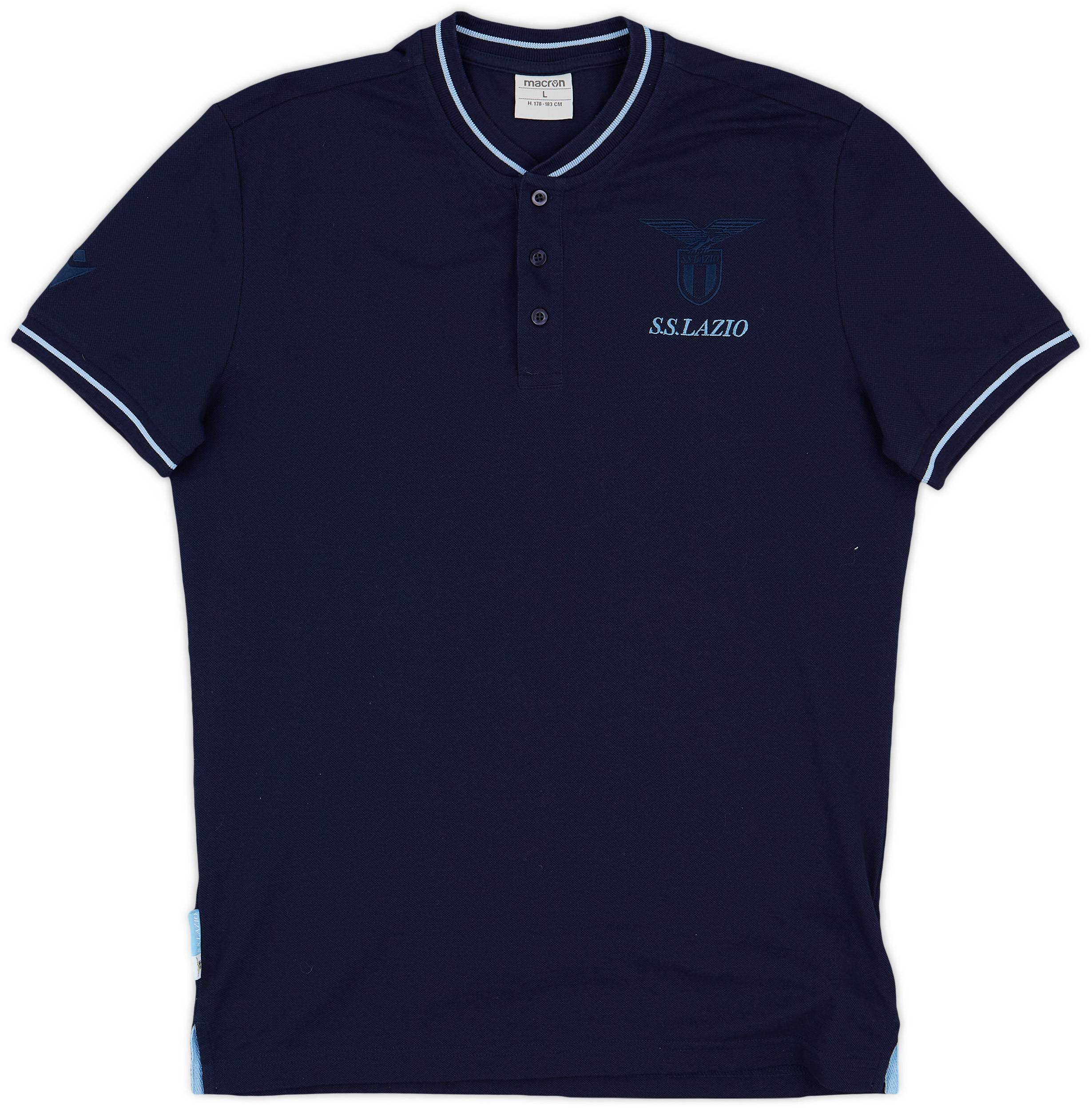 2017-18 Lazio Macron Polo Shirt - 9/10 - (L)