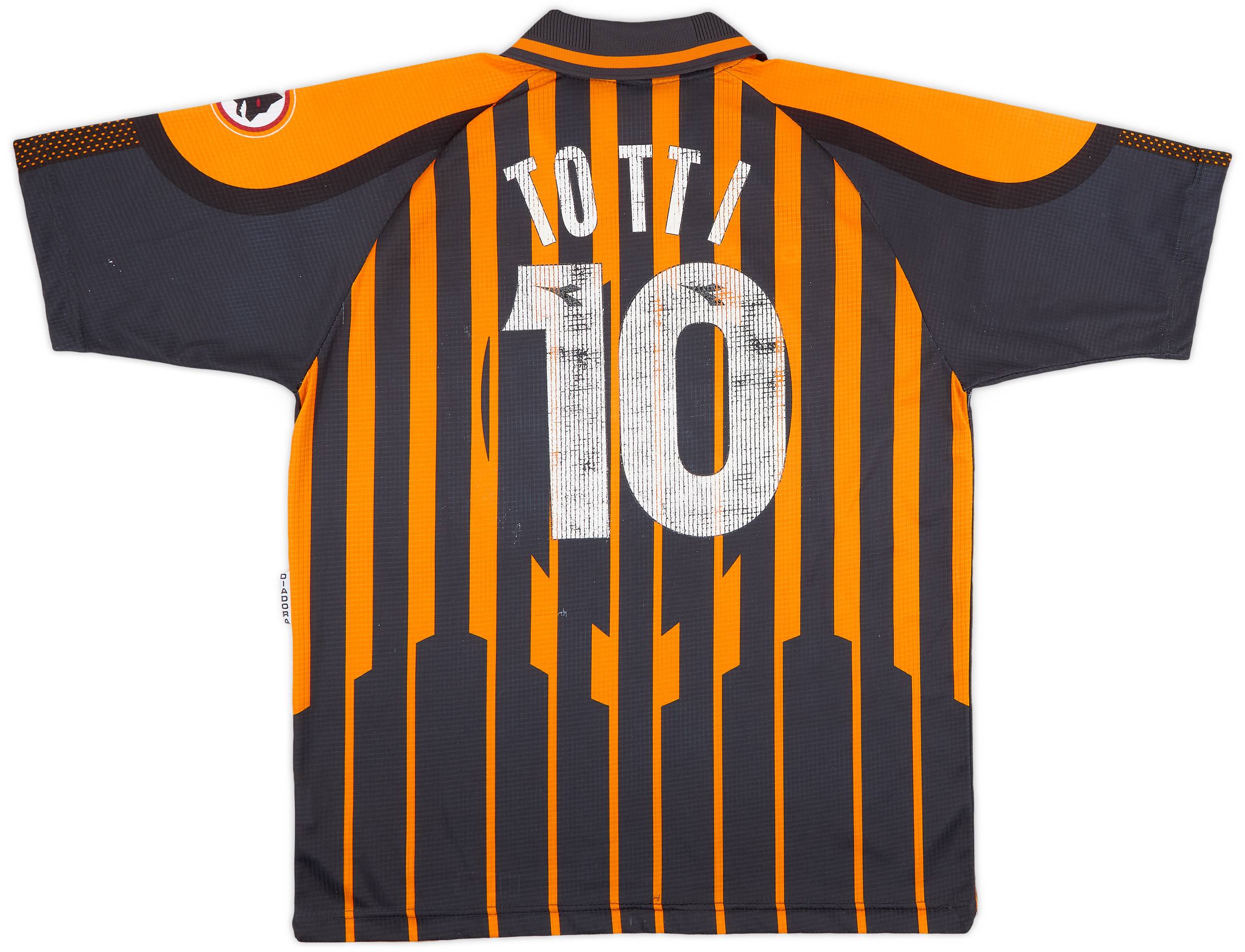 1997-98 Roma Third Shirt Totti #10 - 5/10 - (XL)