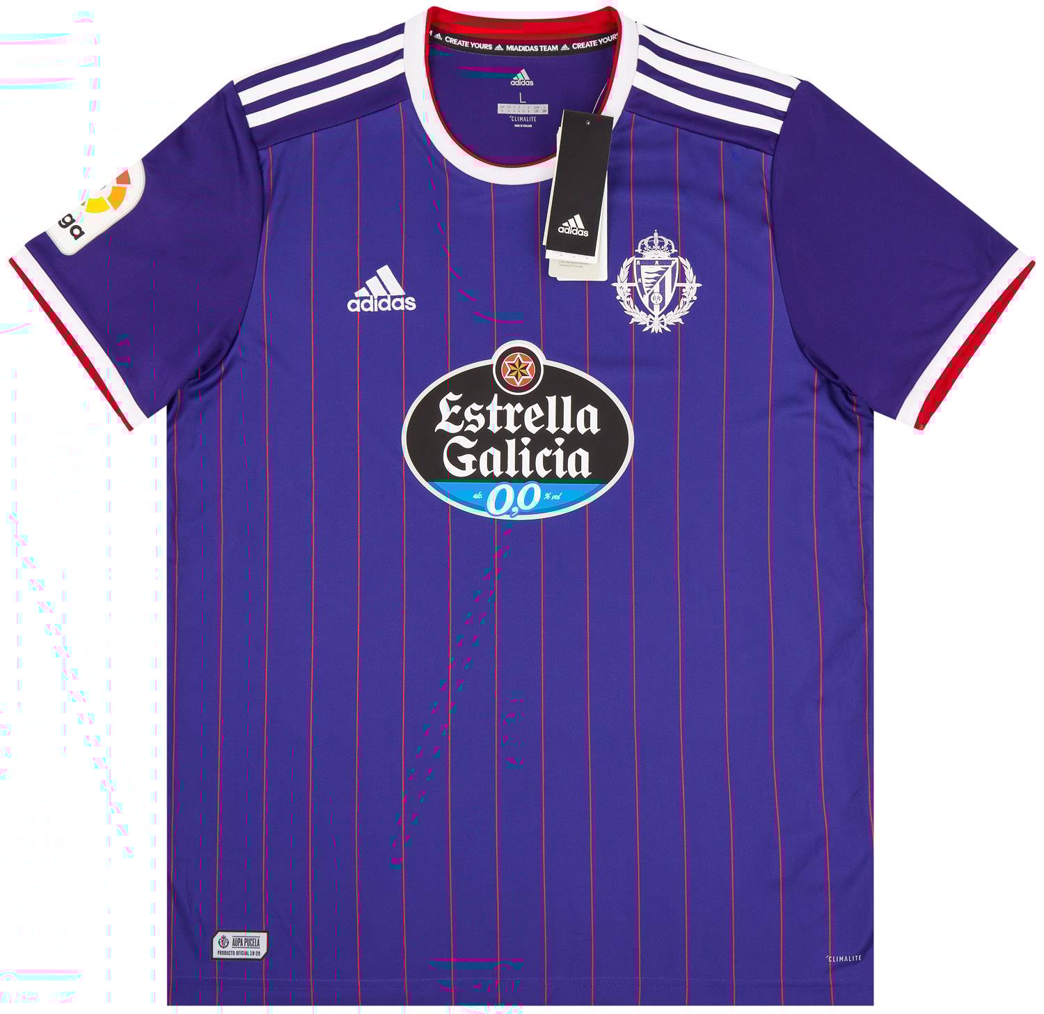 2019-20 Real Valladolid Away Shirt - NEW