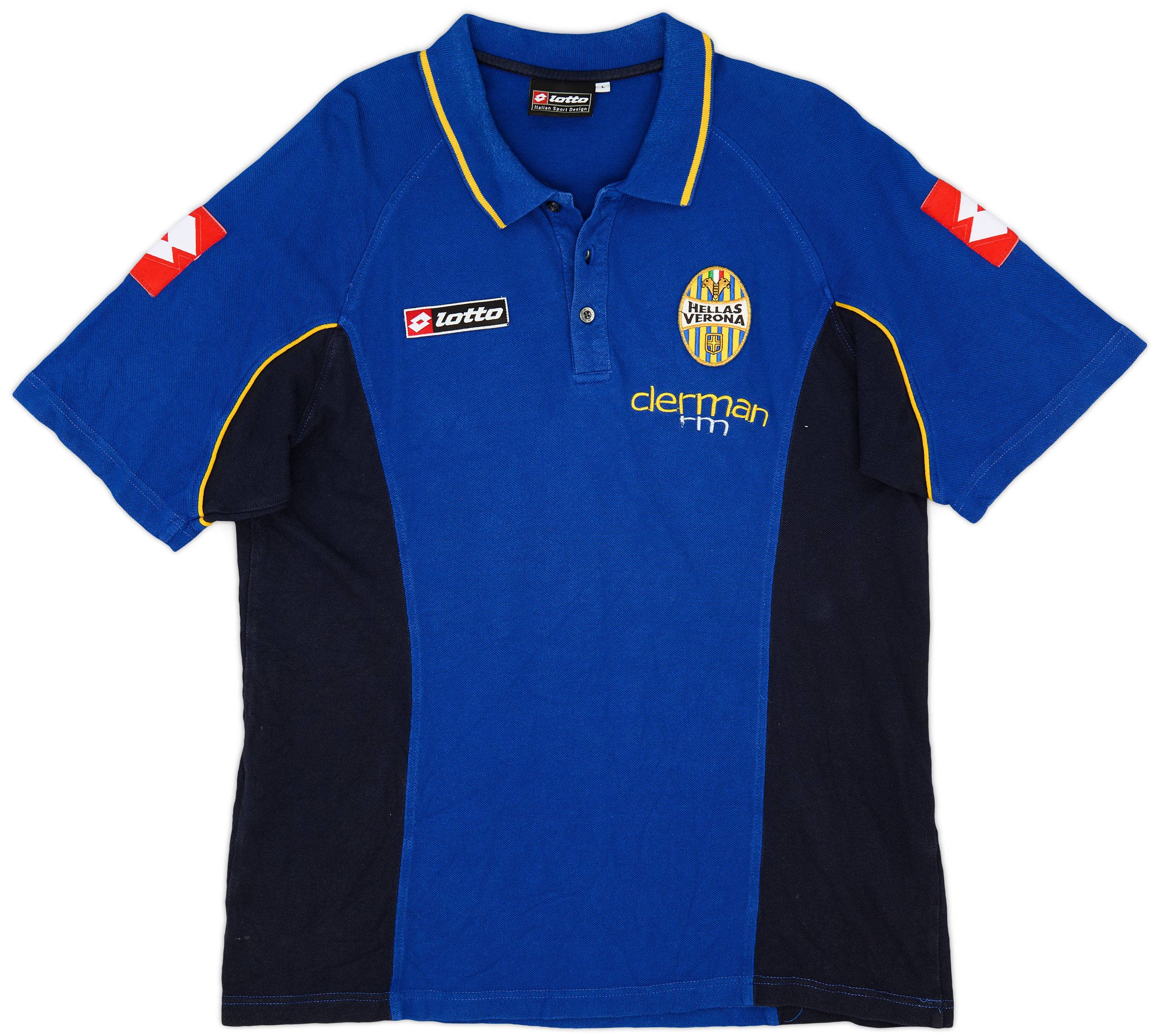 2000-01 Hellas Verona Lotto Polo Shirt - 9/10 - (L)