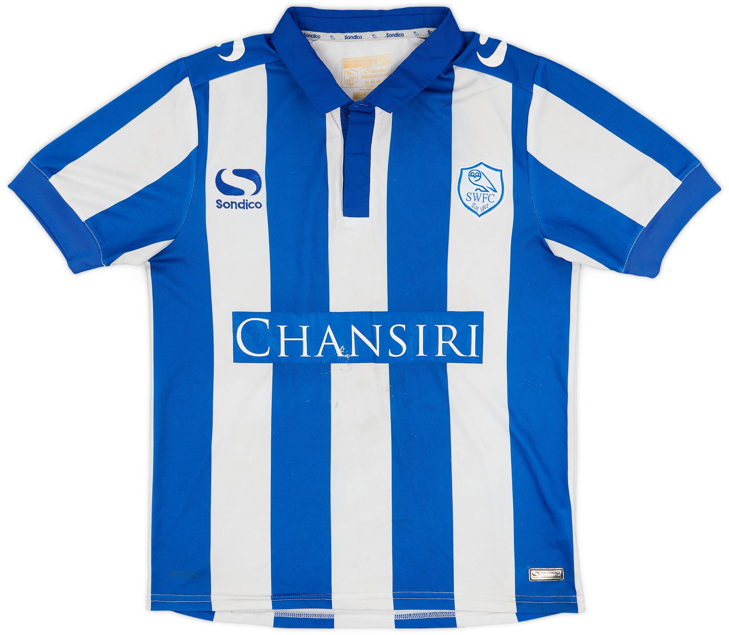 2015-16 Sheffield Wednesday Home Shirt - 4/10 - (L)