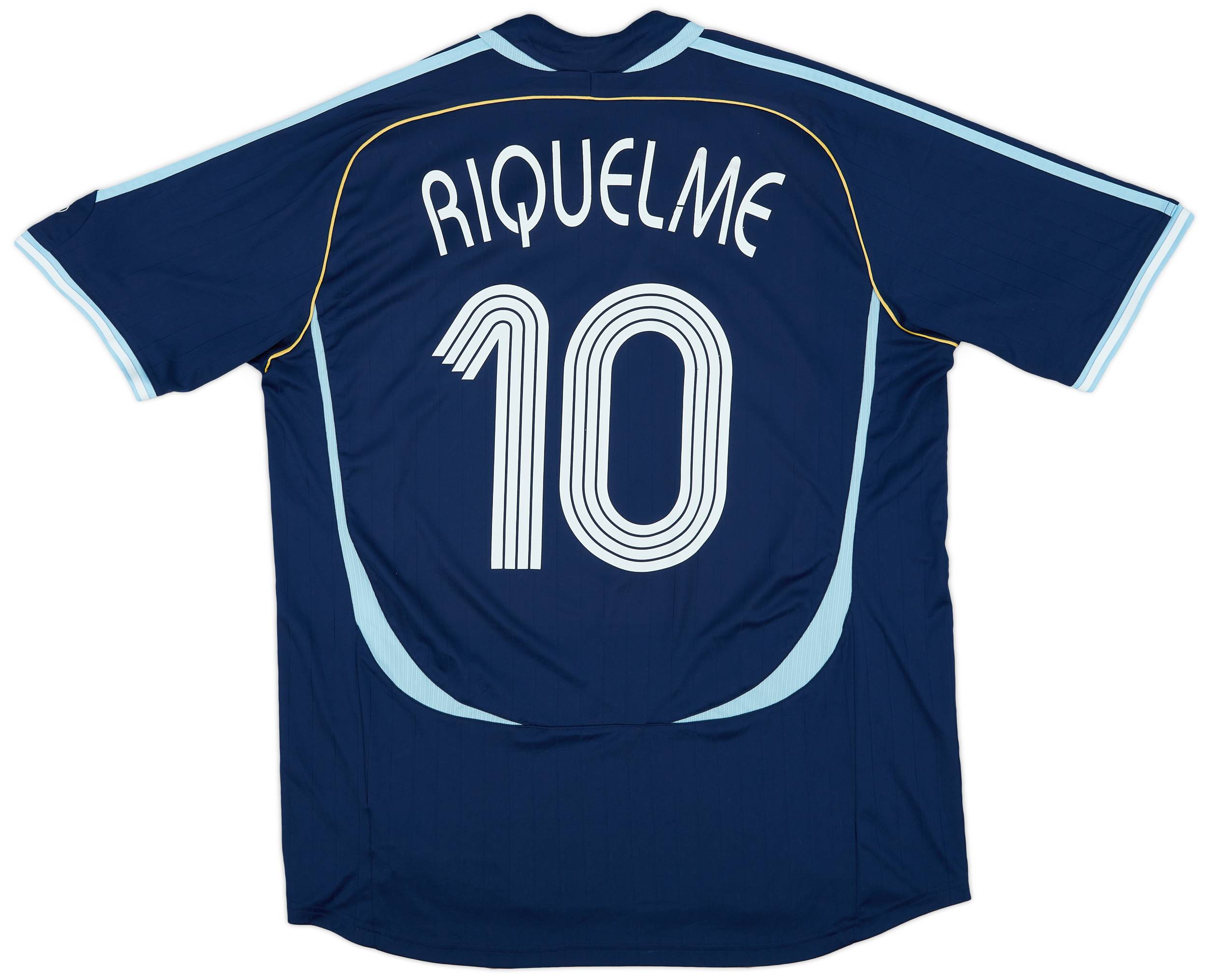 2006-07 Argentina Away Shirt Riquelme #10 - 6/10 - (XL)