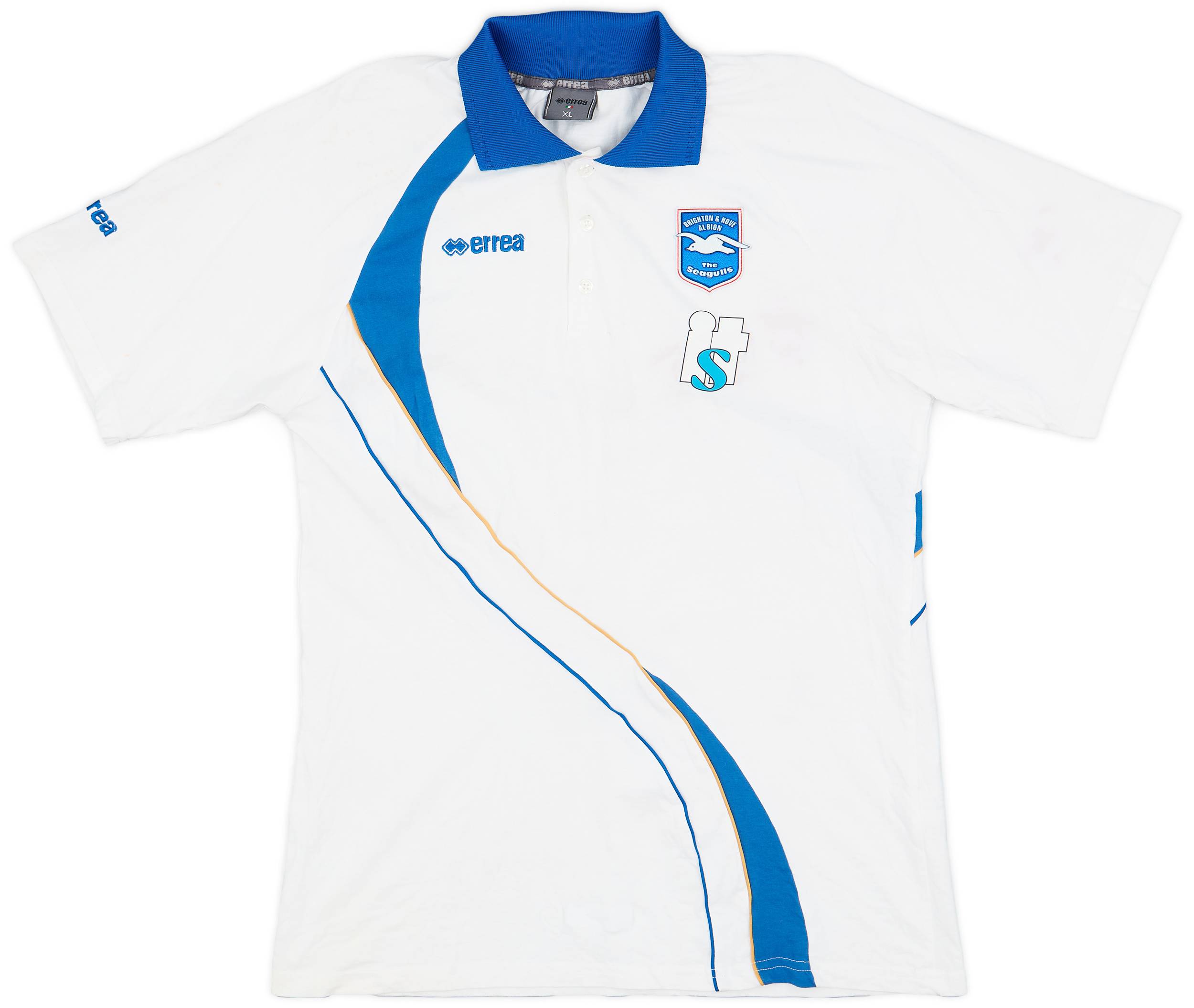 2009-10 Brighton Errea Polo Shirt - 7/10 - (XL)