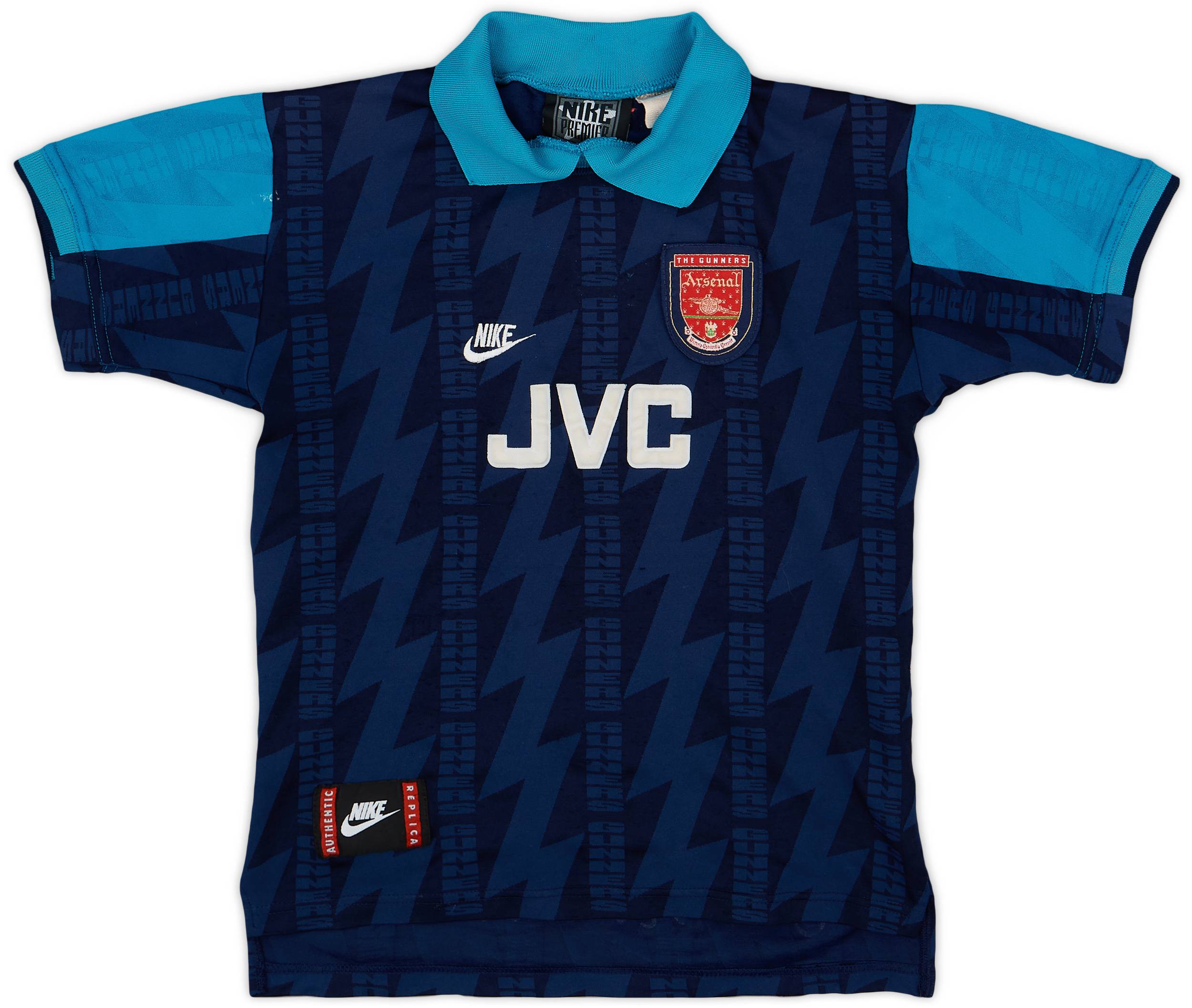 【在庫有】 - Shirt Away Arsenal 1994-95 7/10 (M.Boys) - ウェア