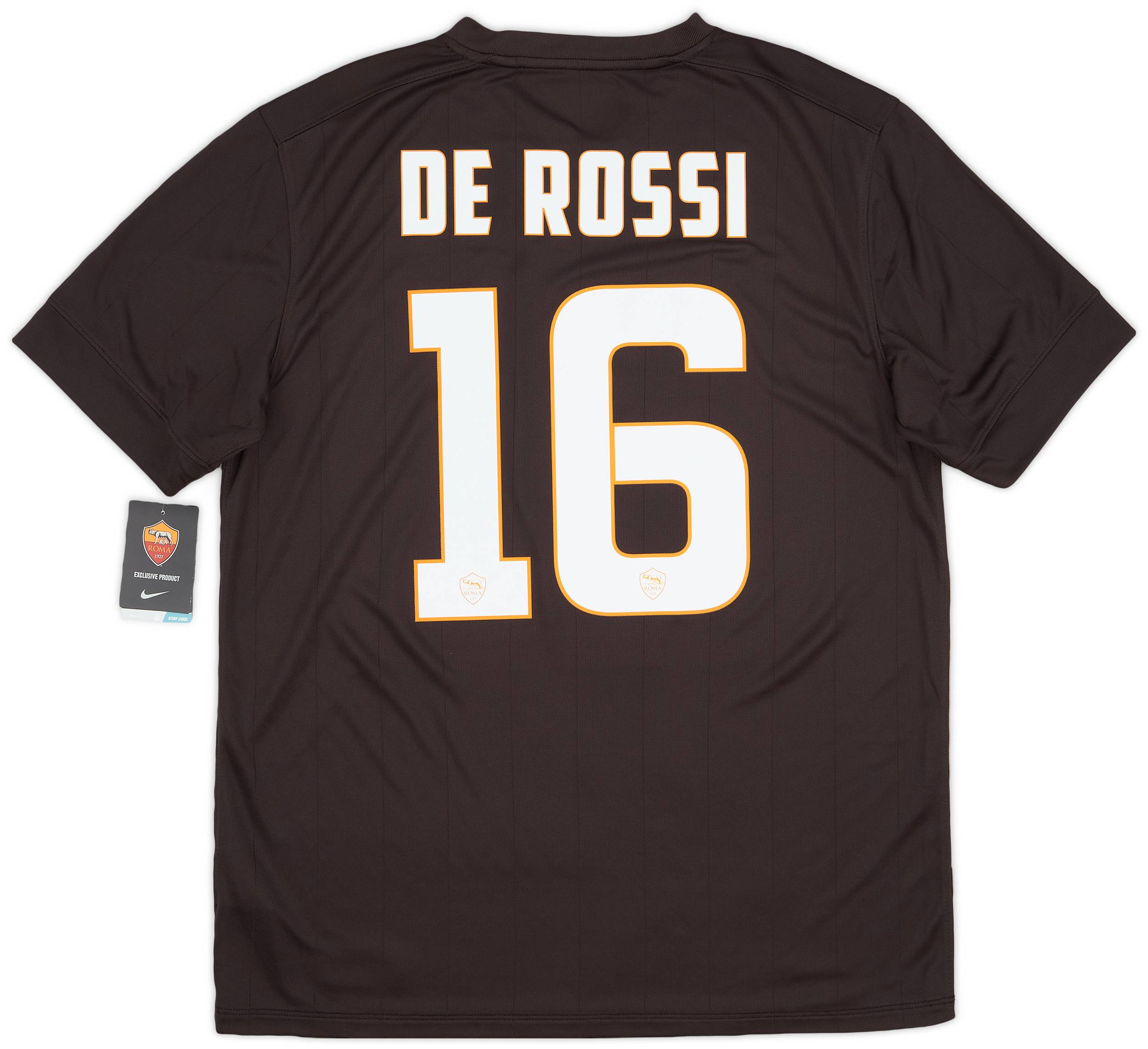 2014-15 Roma Third Shirt De Rossi #16 (L)