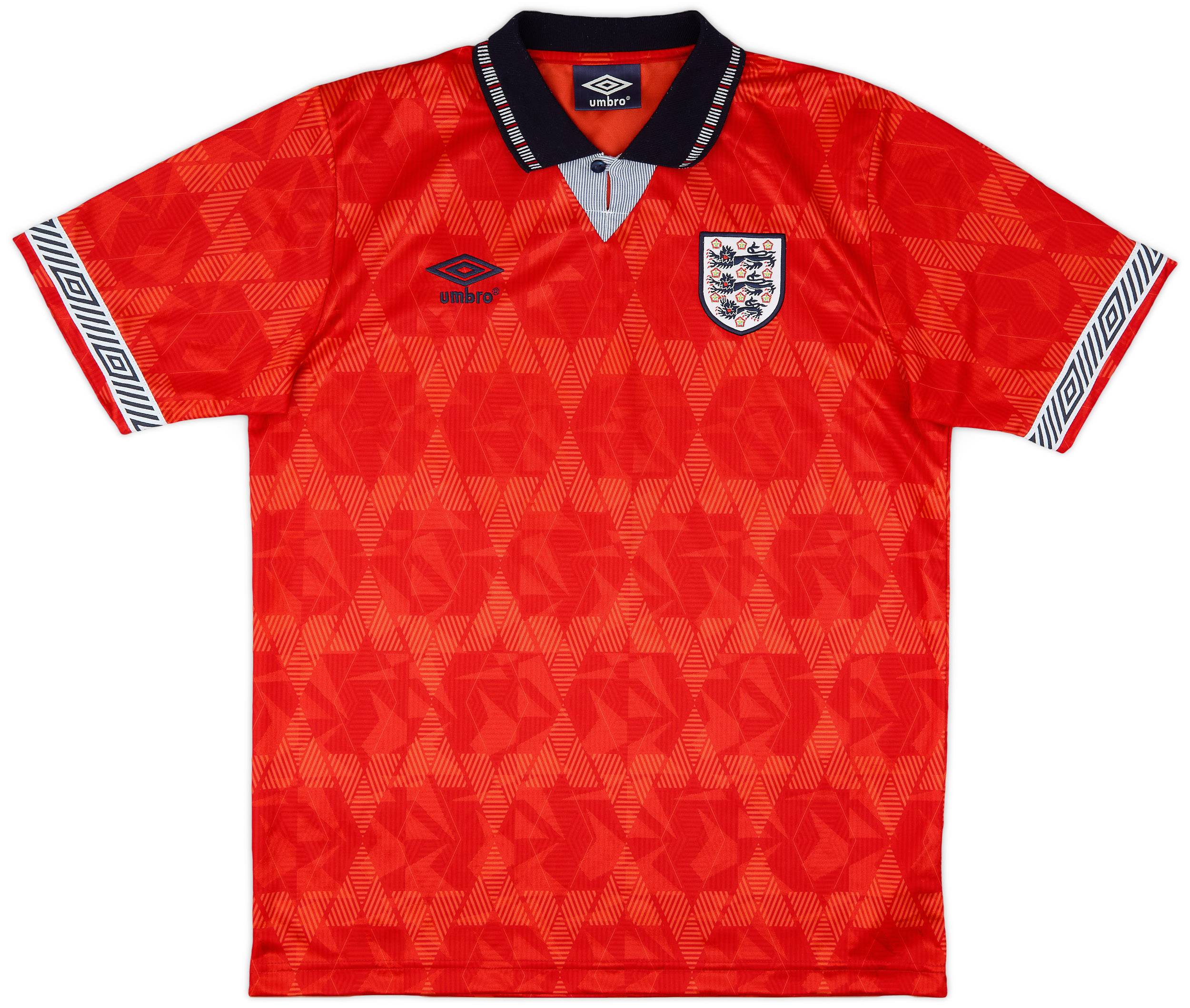 2009-12 England '1990' Umbro Reissue Home Shirt - 10/10 - (M)