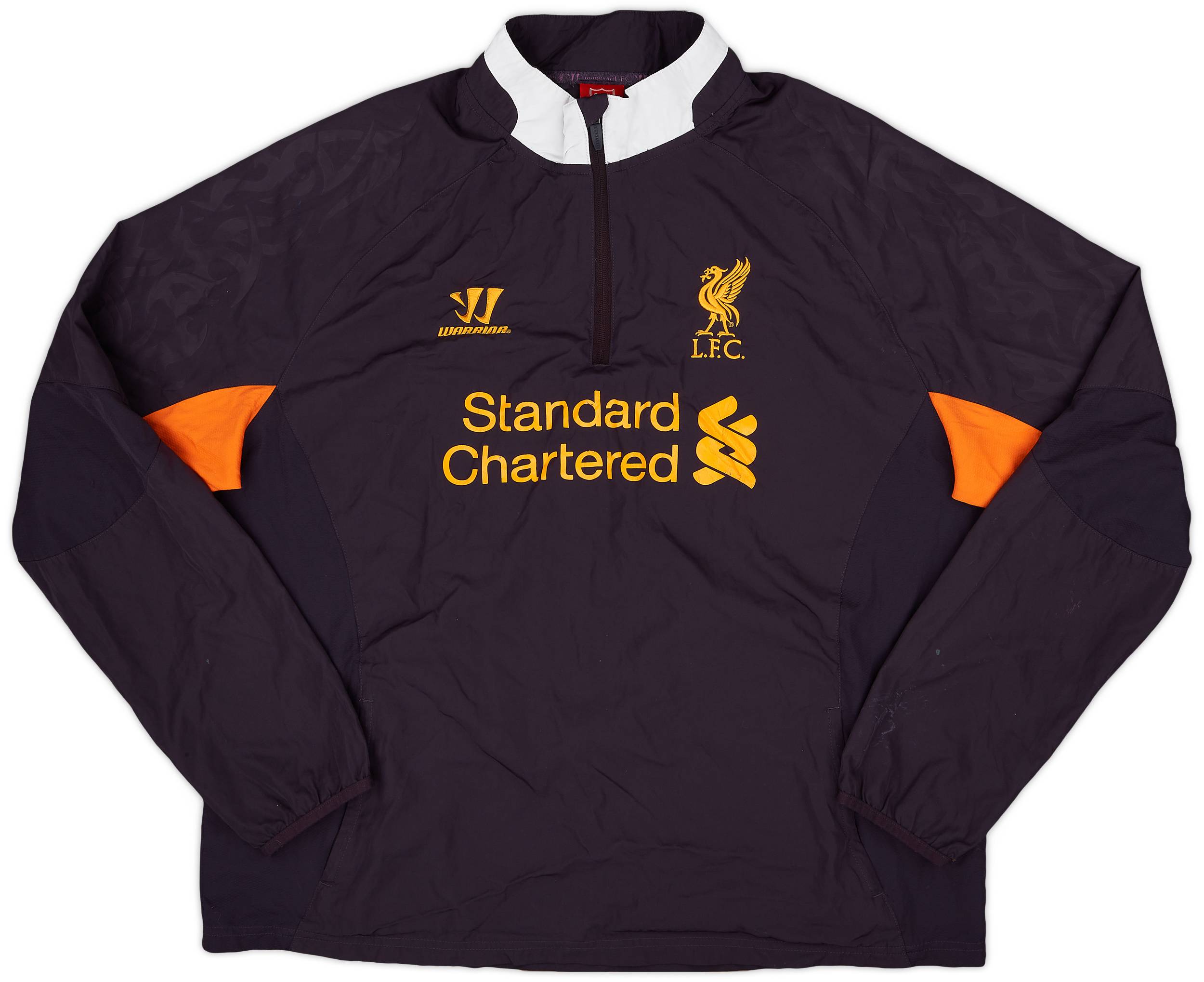 2012-13 Liverpool Warrior 1/4 Zip Windbreaker - 6/10 - (XL)