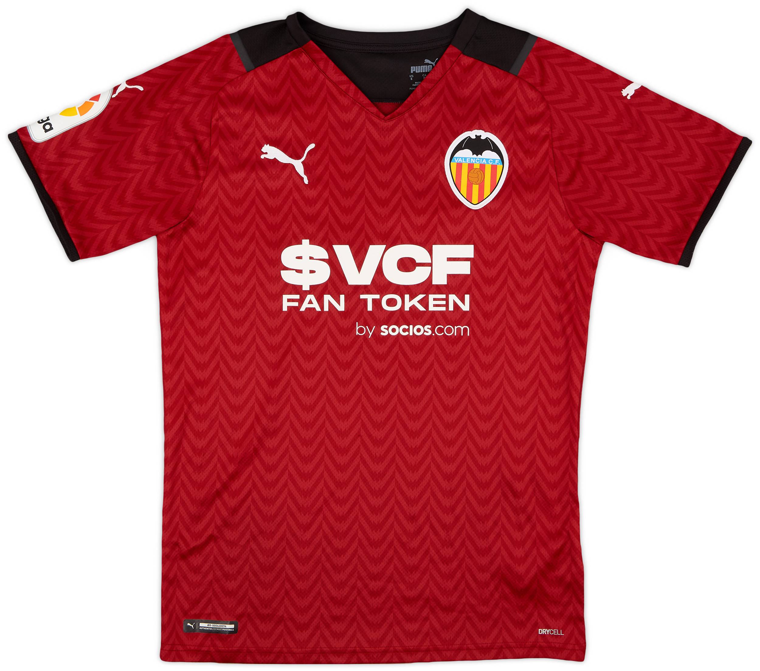 2021-22 Valencia Away Shirt - 8/10 - (S)
