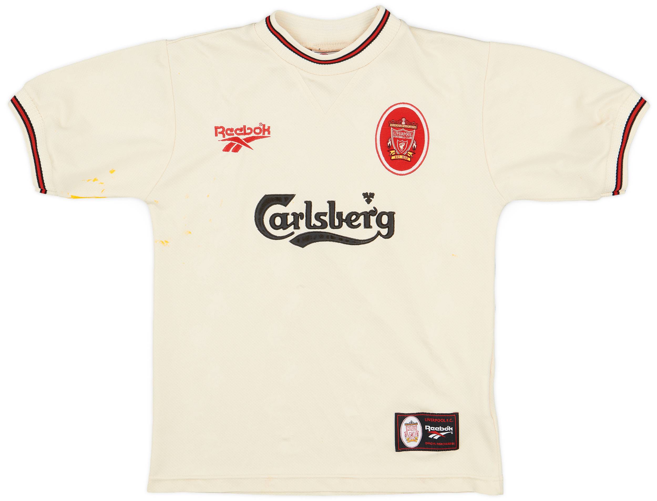 1996-97 Liverpool Away Shirt - 5/10 - (L.Boys)