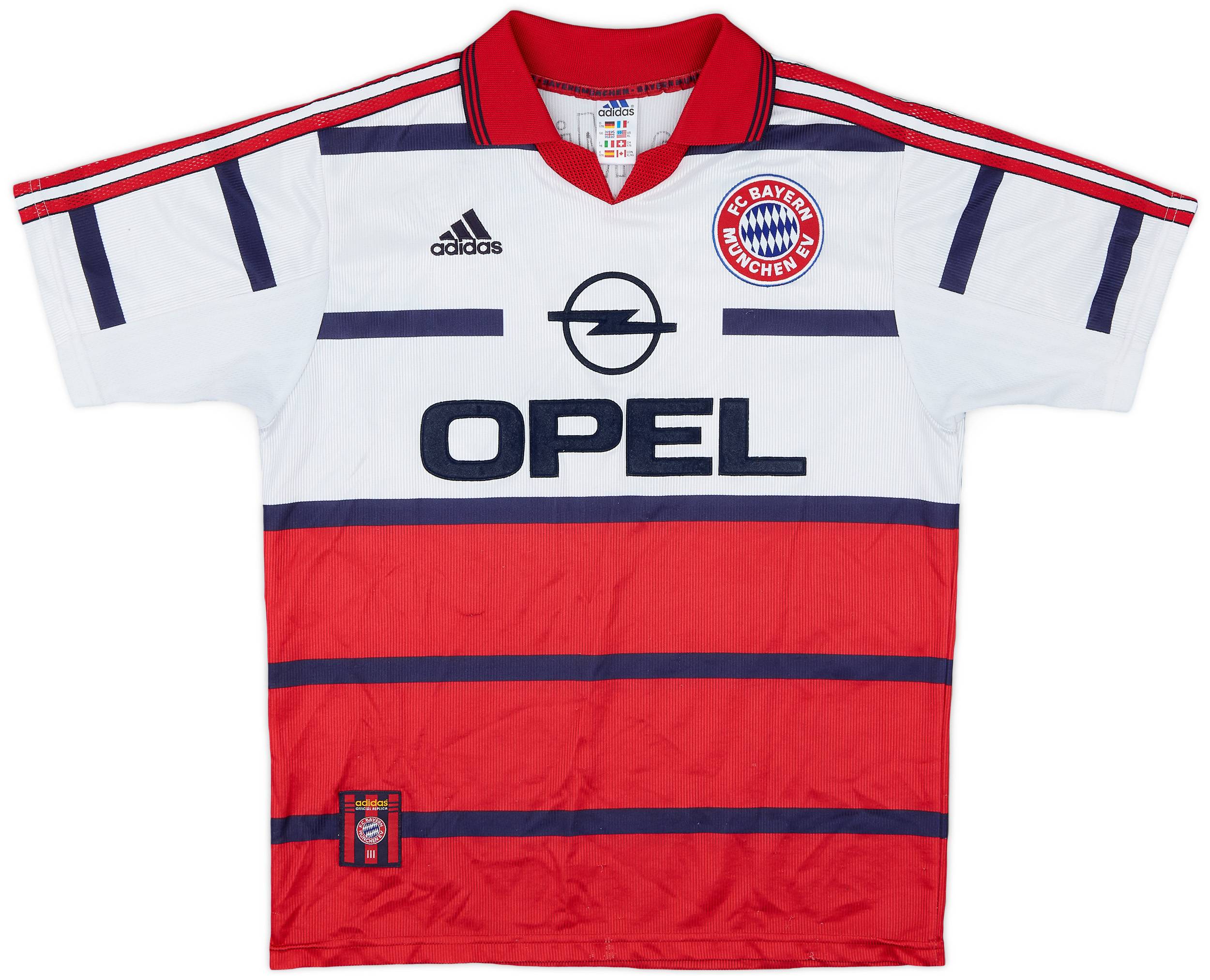 1998-00 Bayern Munich Away Shirt - 5/10 - (XL.Boys)