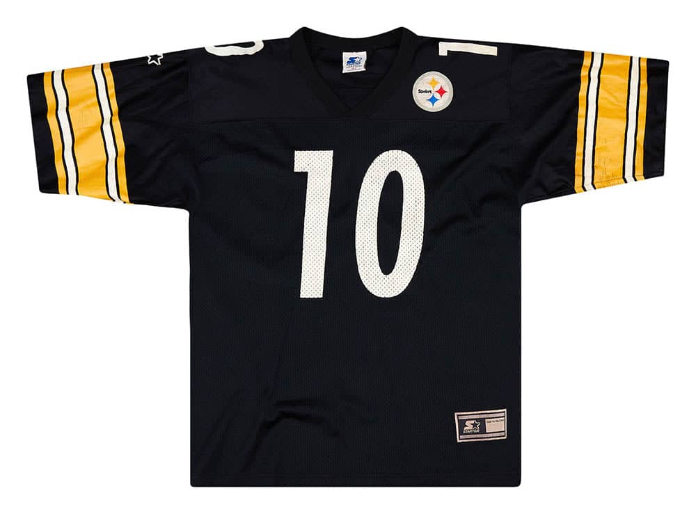 1995-96 Pittsburgh Steelers Stewart #10 Starter Jersey (Home) L