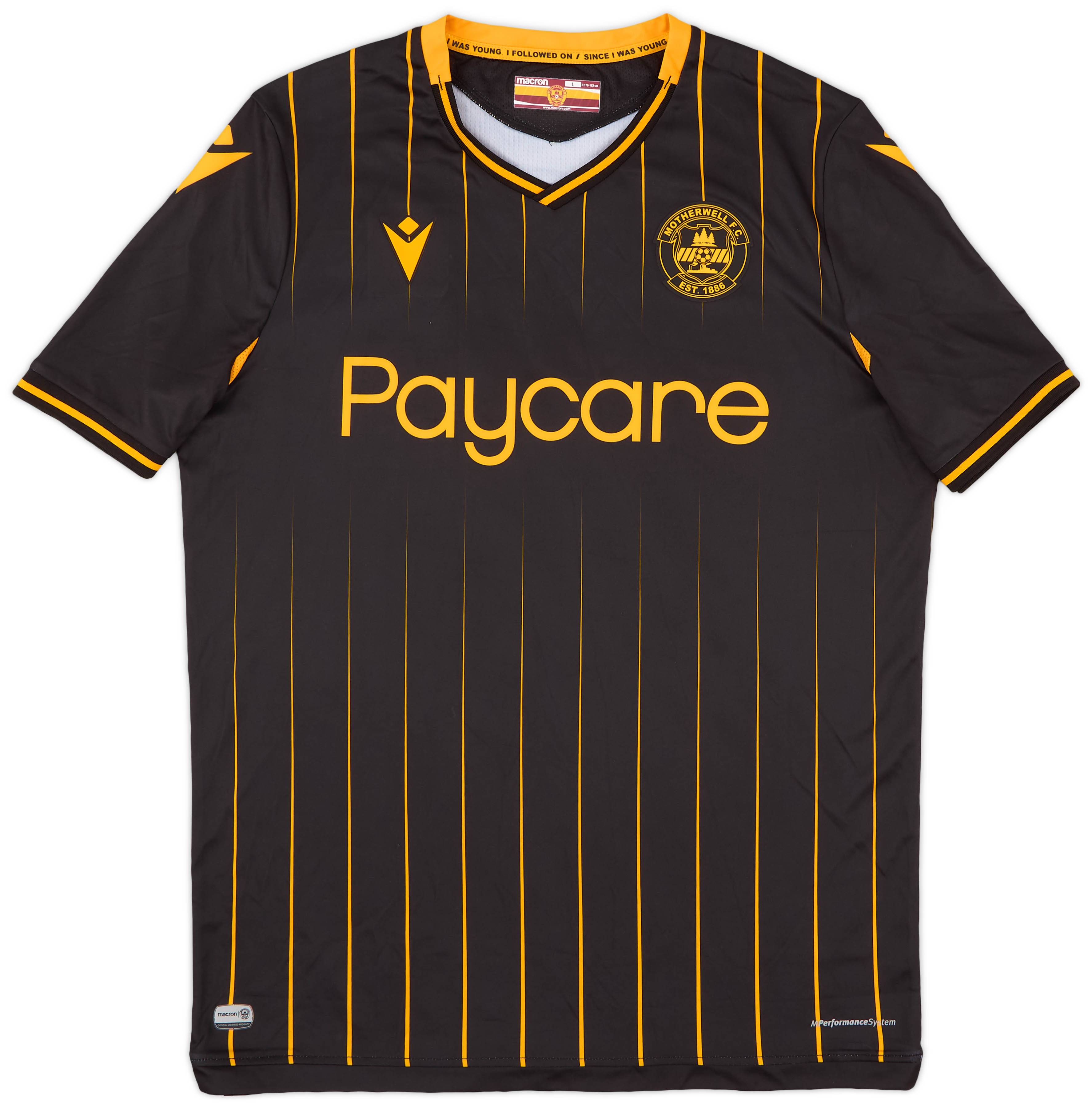 2021-22 Motherwell Away Shirt - 10/10 - (L)