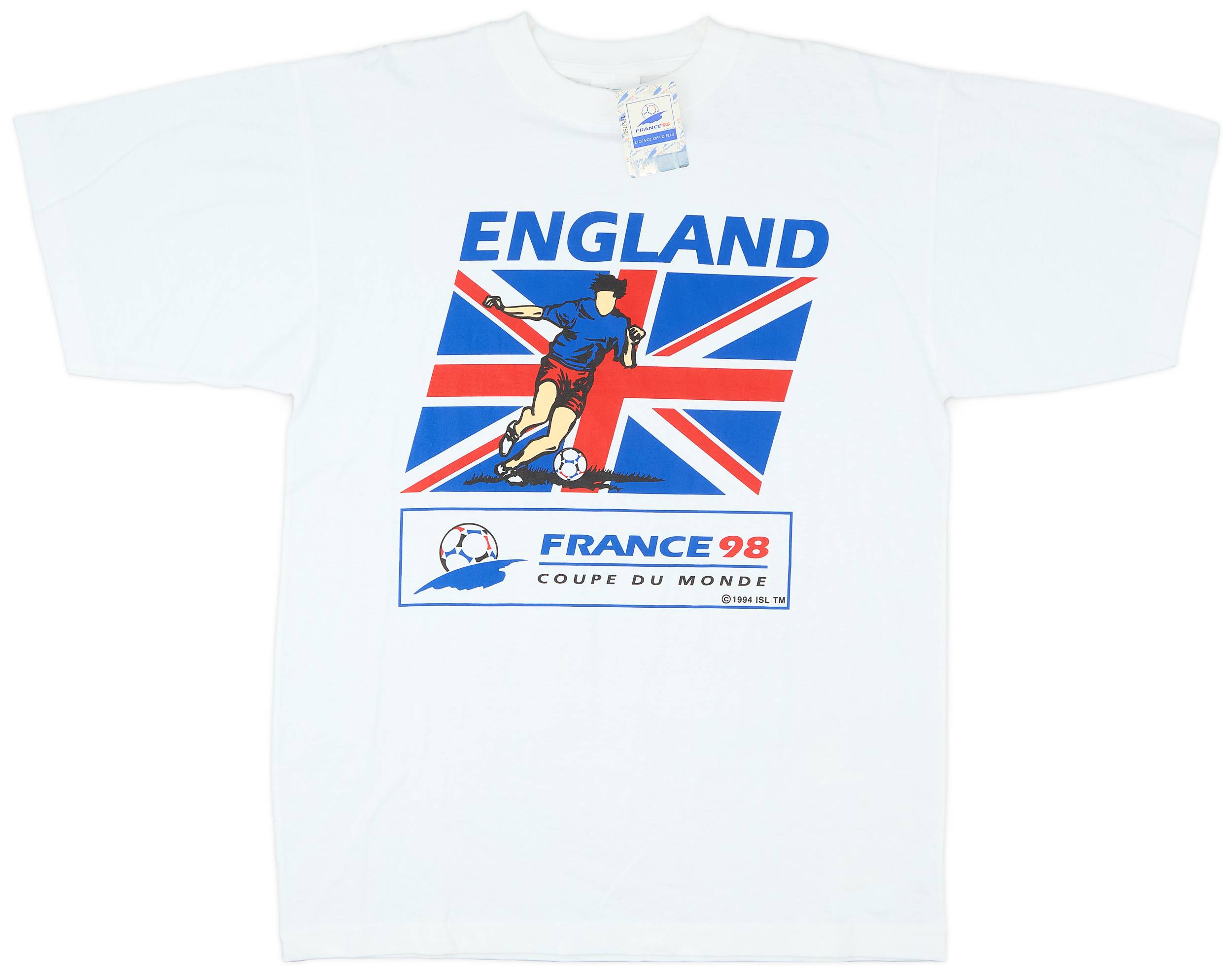 1998 England 'France 98' Graphic Tee (XL)