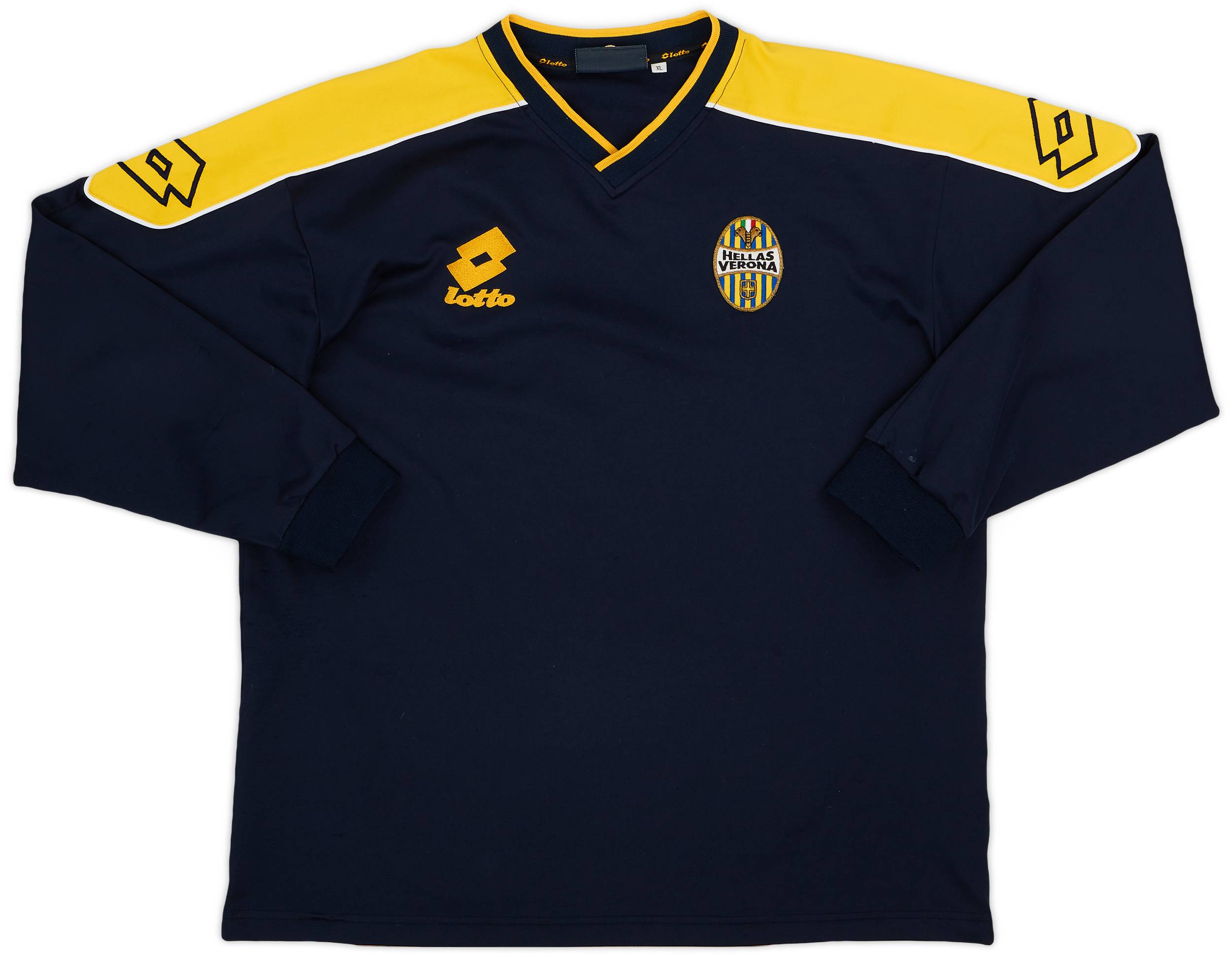 2000-02 Hellas Verona Lotto Training L/S Shirt - 7/10 - (XL)