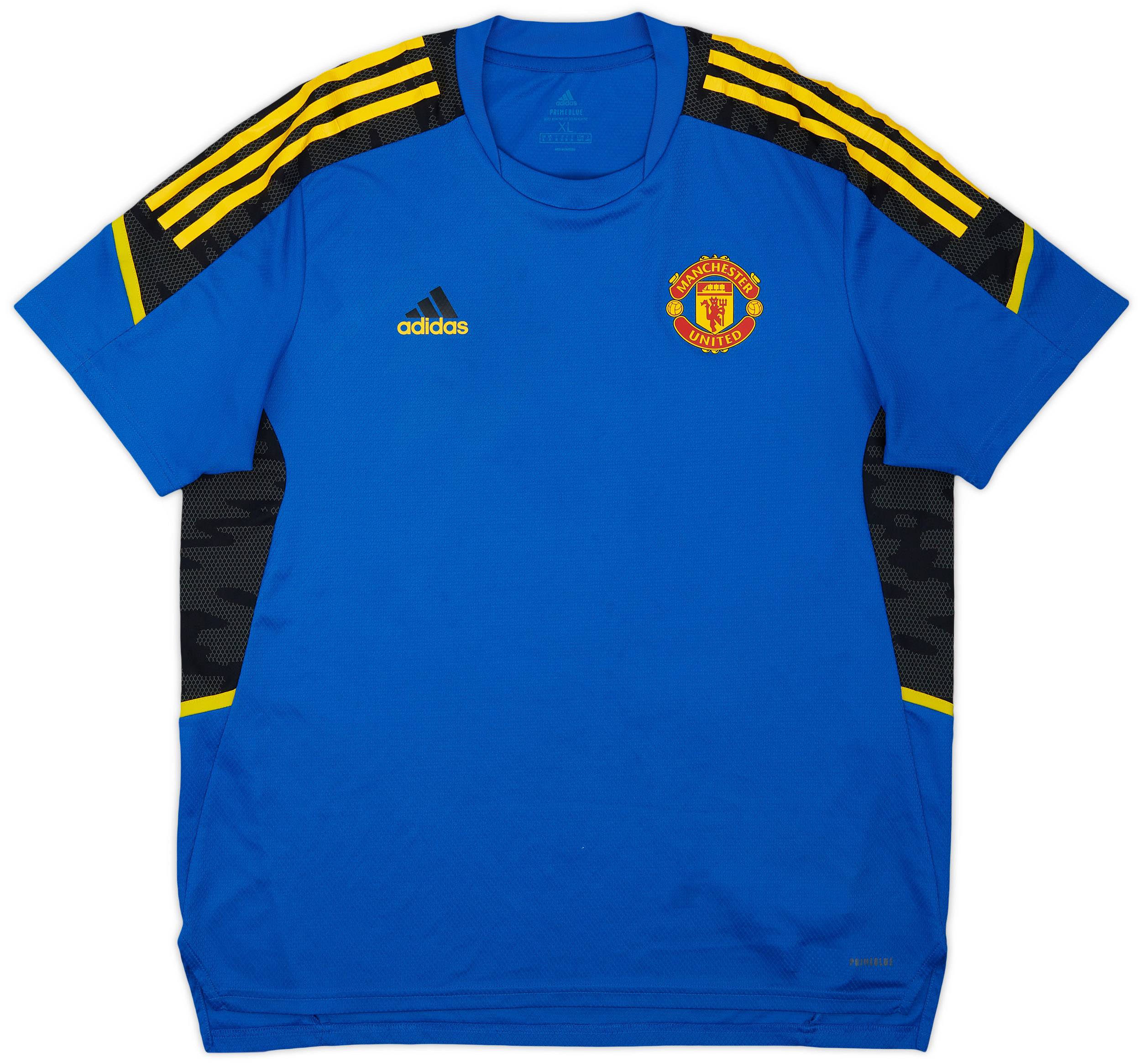 2021-22 Manchester United adidas Training Shirt - 5/10 - (XL)