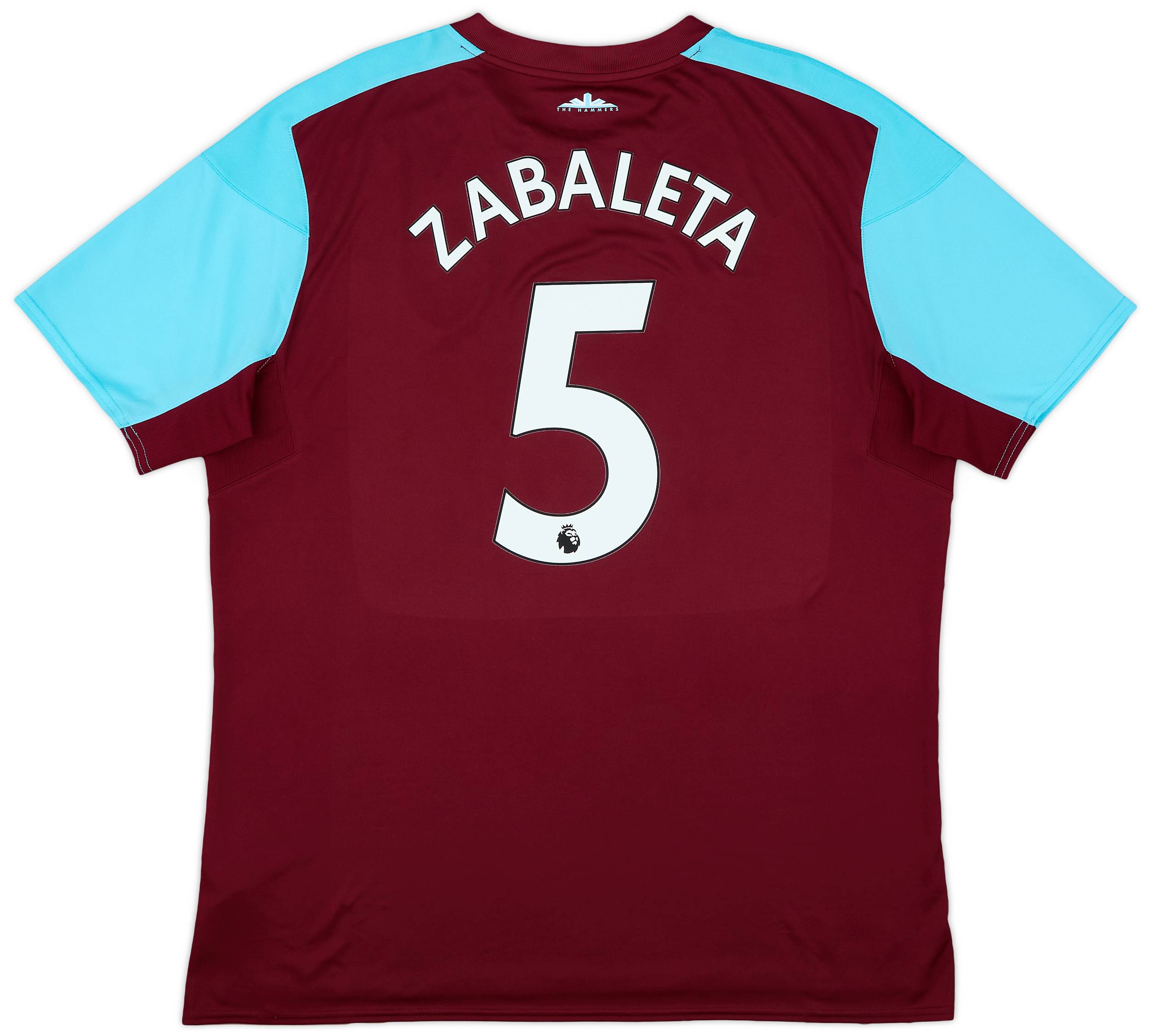 2017-18 West Ham Home Shirt Zabaleta #5 - 7/10 - (XXL)