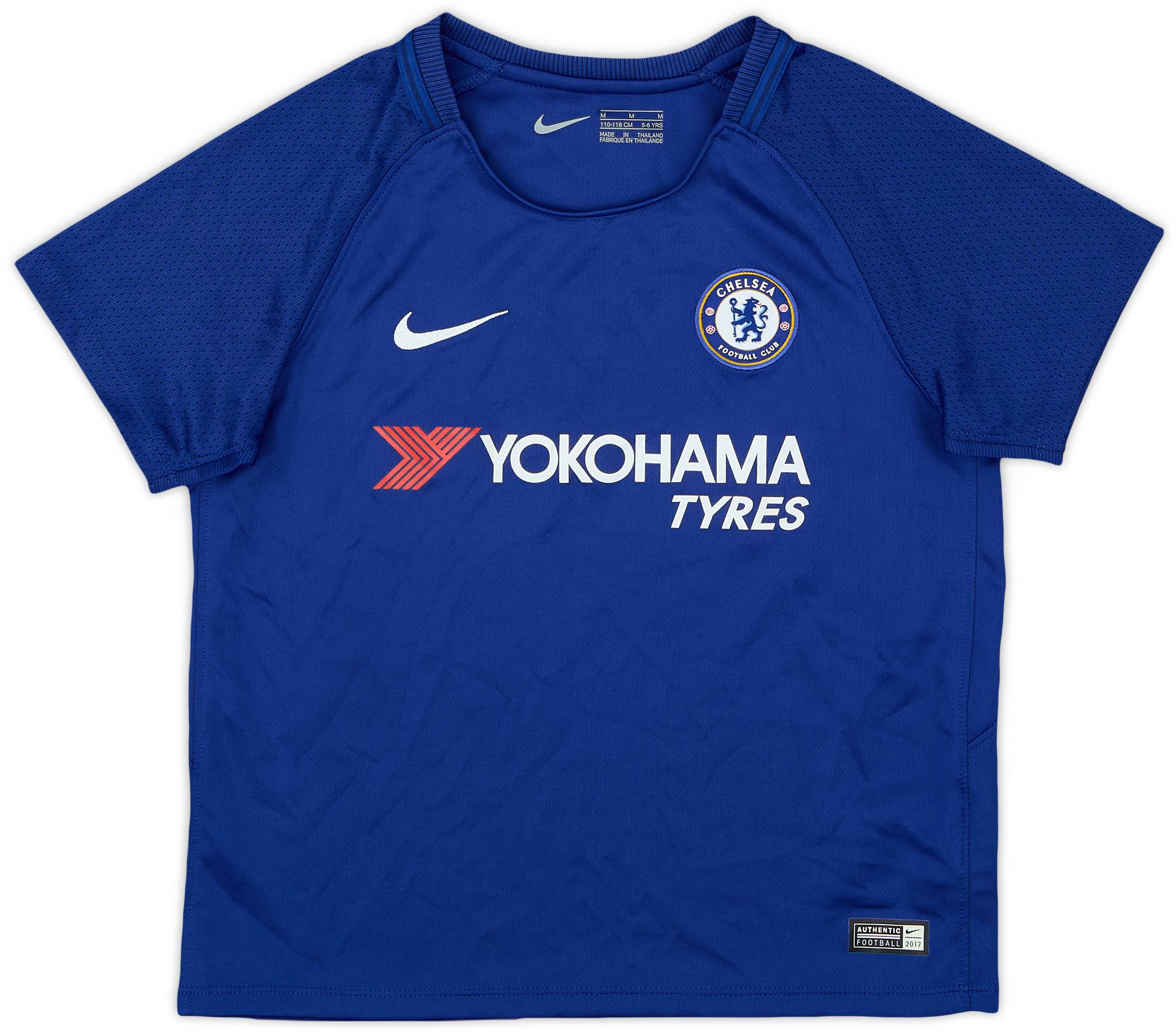 2017-18 Chelsea Home Shirt - 9/10 - (5-6 Years)