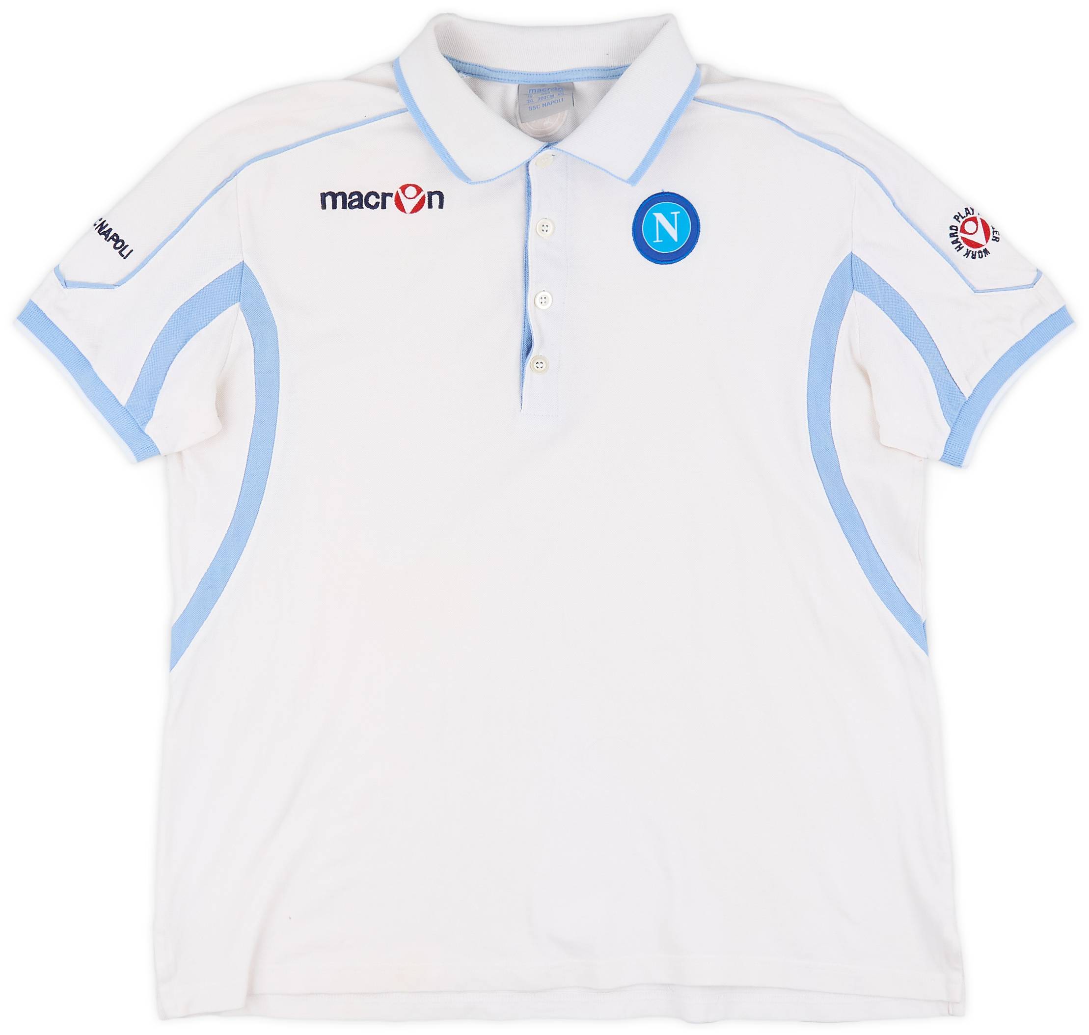 2011-12 Napoli Macron Polo Shirt - 8/10 - (3XL)