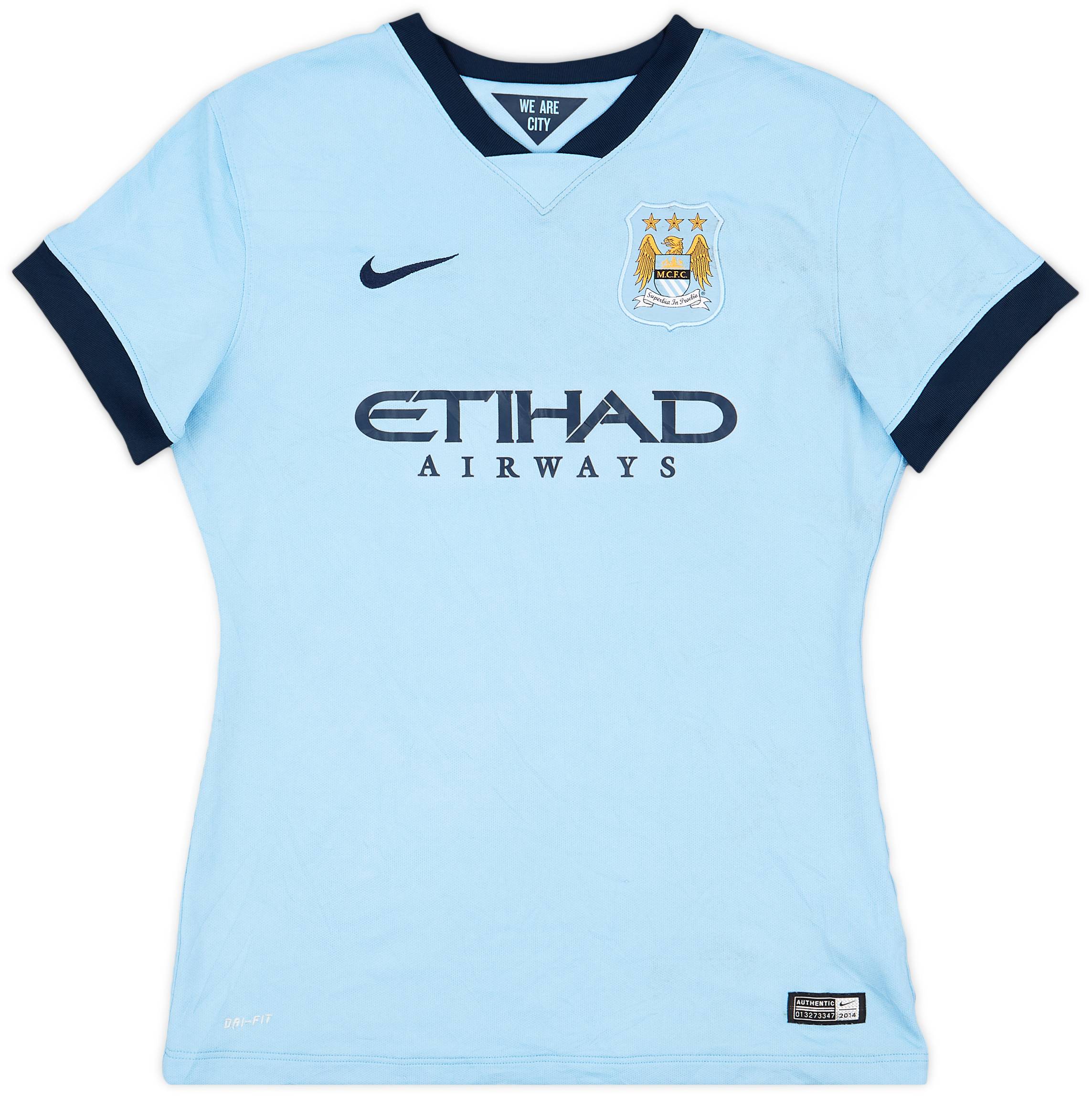 2014-15 Manchester City Home Shirt - 5/10 - (Women's M)