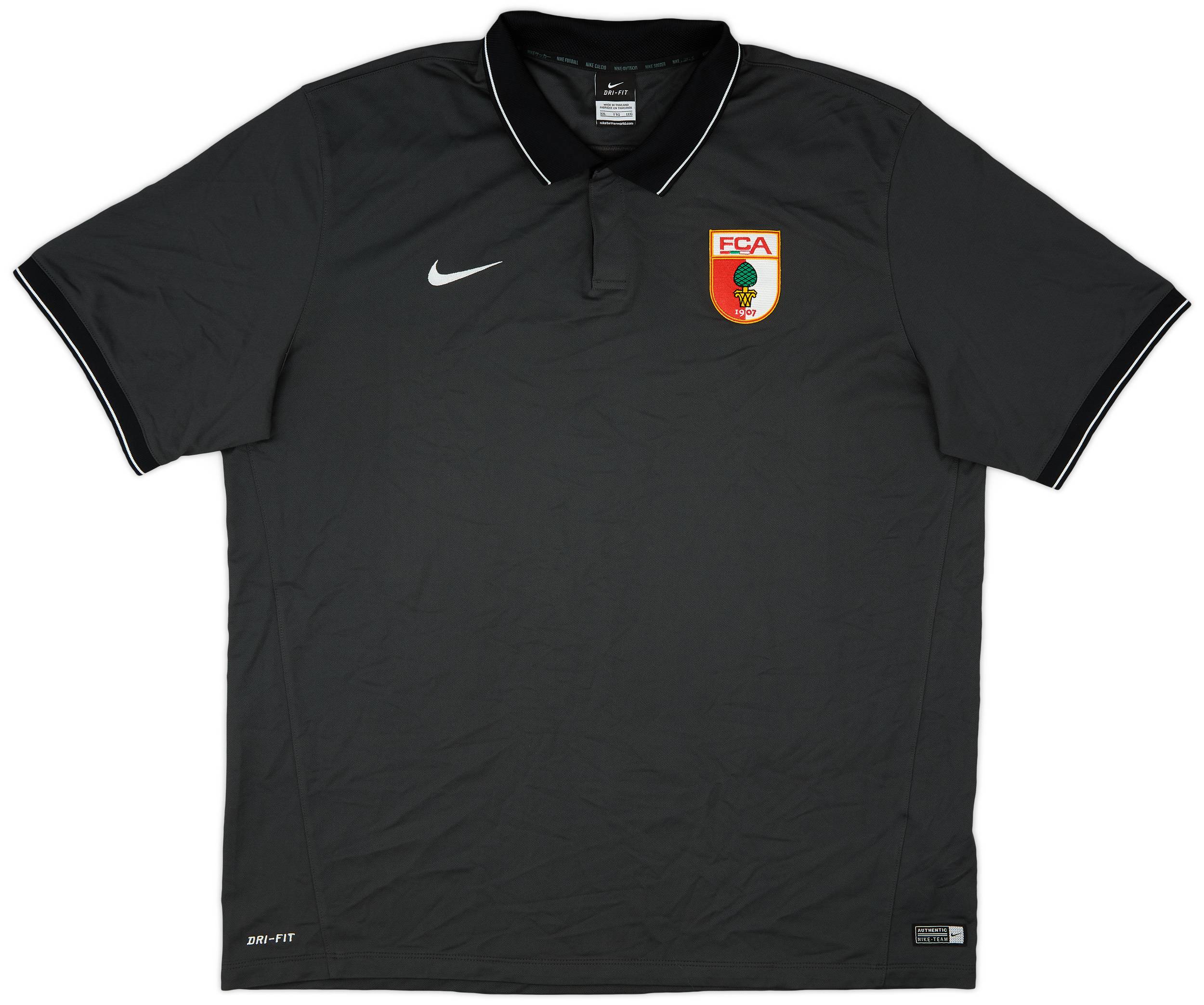 2014-15 FC Augsburg Nike Polo Shirt - 9/10 - (XXL)