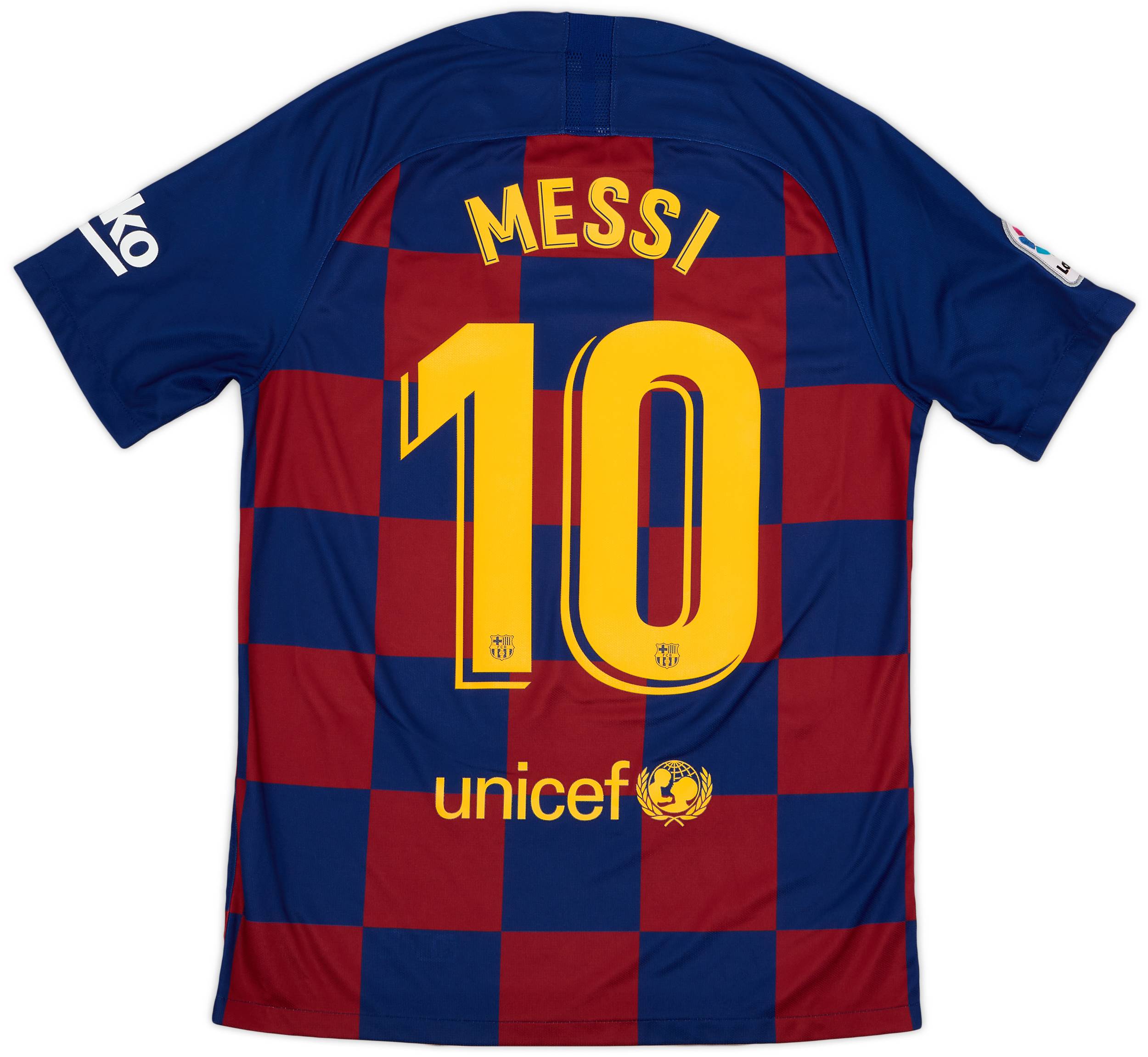 2019-20 Barcelona Home Shirt Messi #10 - 8/10 - (M)