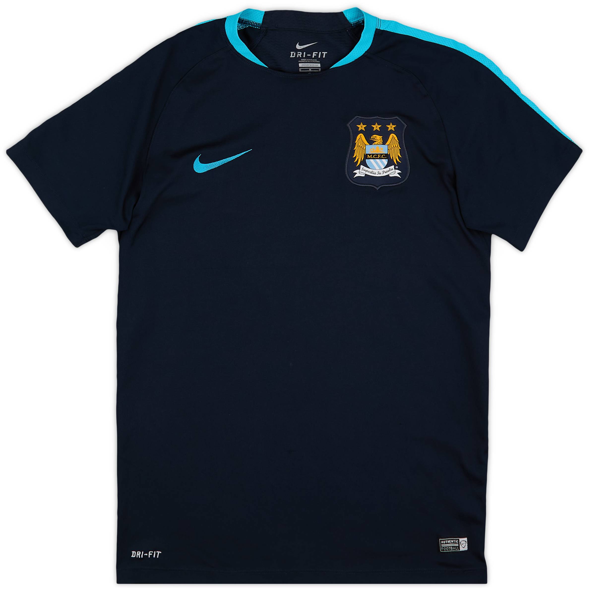 2015-16 Manchester City Nike Training Shirt - 9/10 - (M)