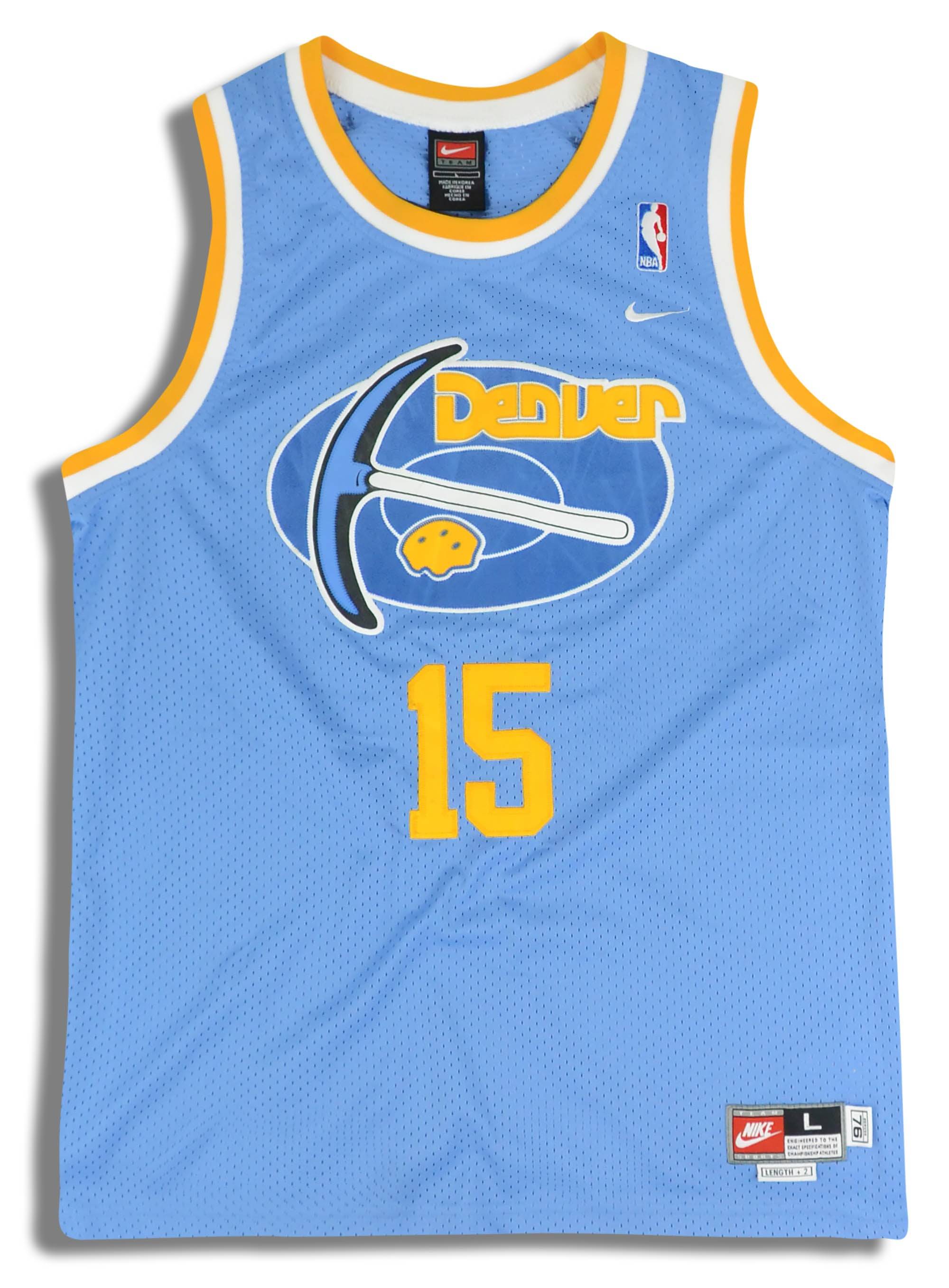 Nuggets white gold jersey cheap