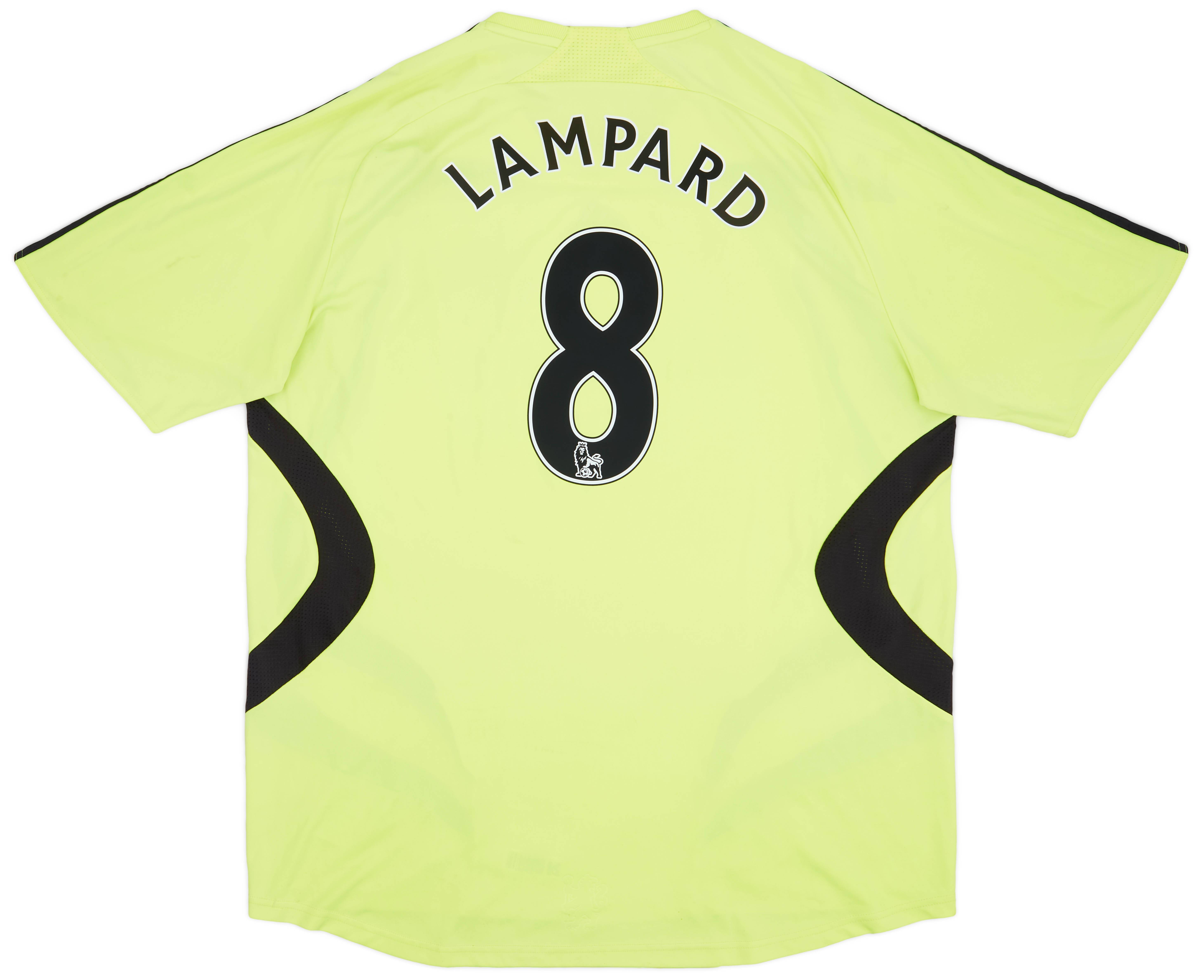 2007-08 Chelsea Away Shirt Lampard #8 - 8/10 - (XXL)