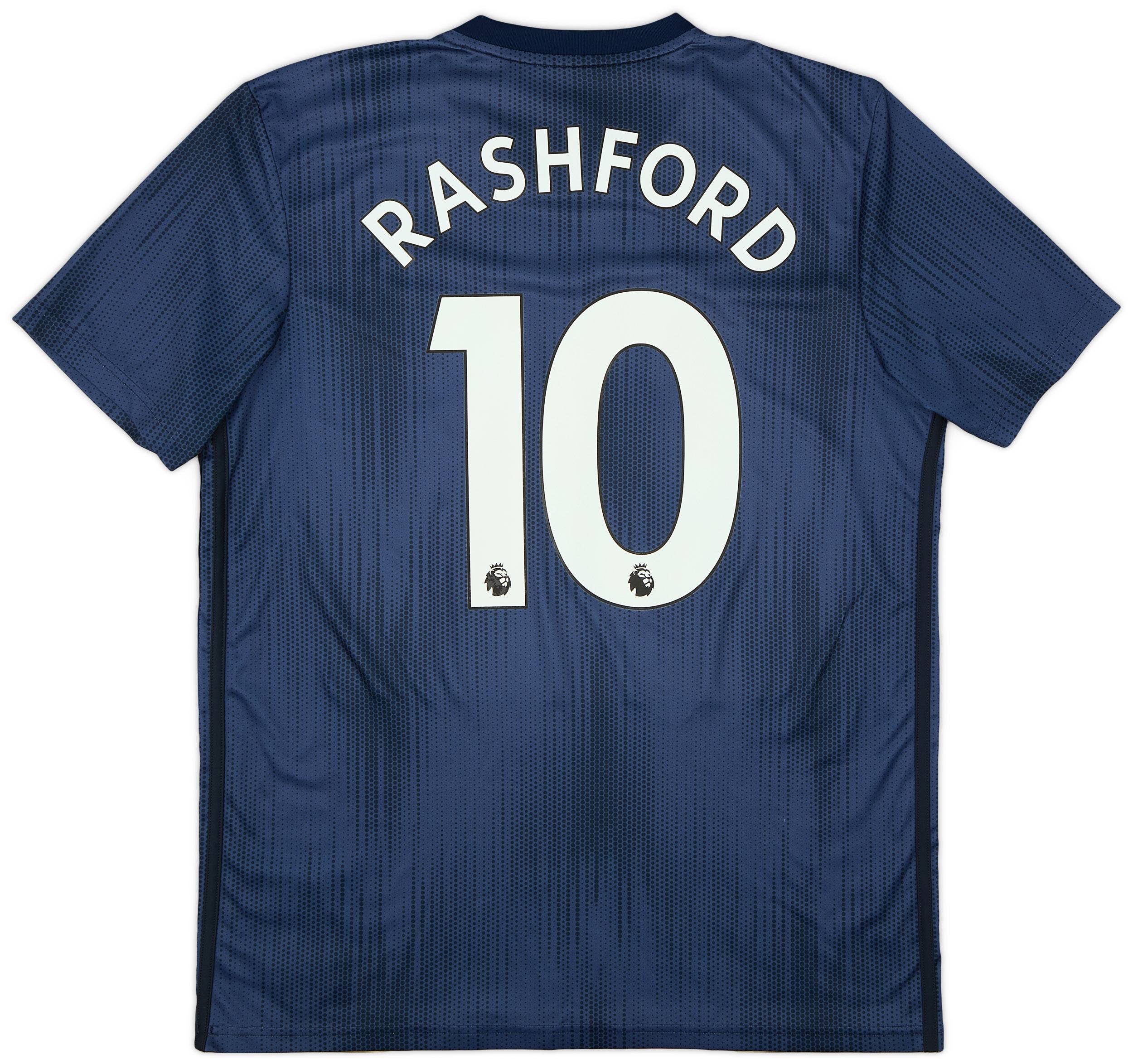 2018-19 Manchester United Third Shirt Rashford #10 - 8/10 - (L)