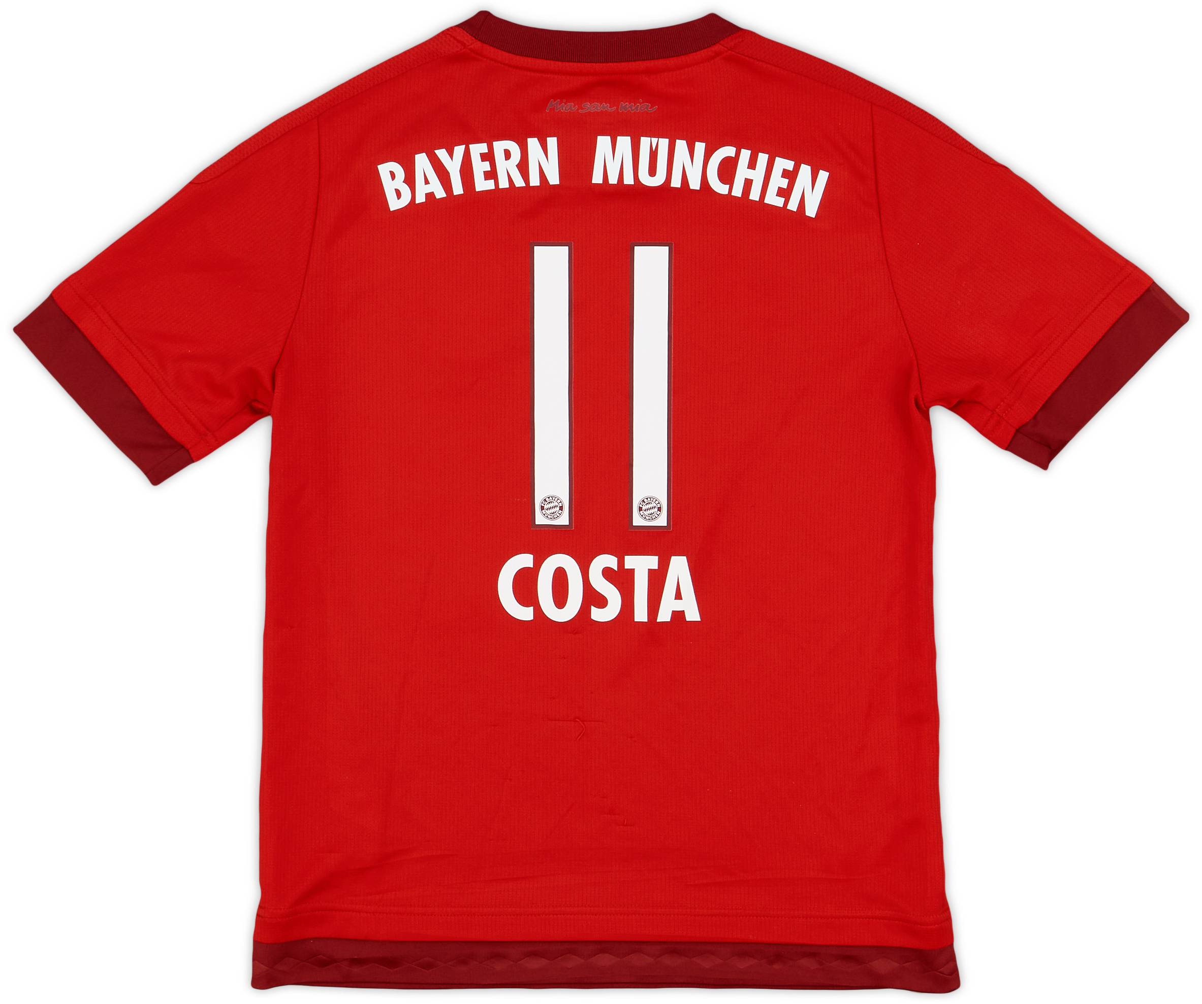 2015-16 Bayern Munich Home Shirt Costa #11 - 6/10 - (L.Boys)