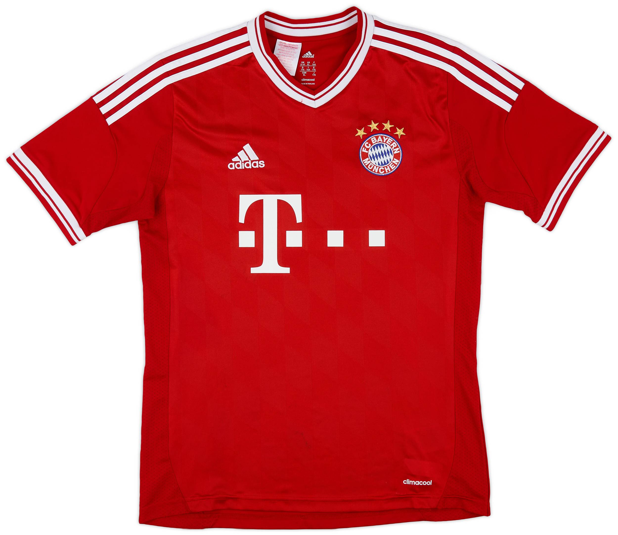 2013-14 Bayern Munich Home Shirt - 8/10 - (XL.Boys)