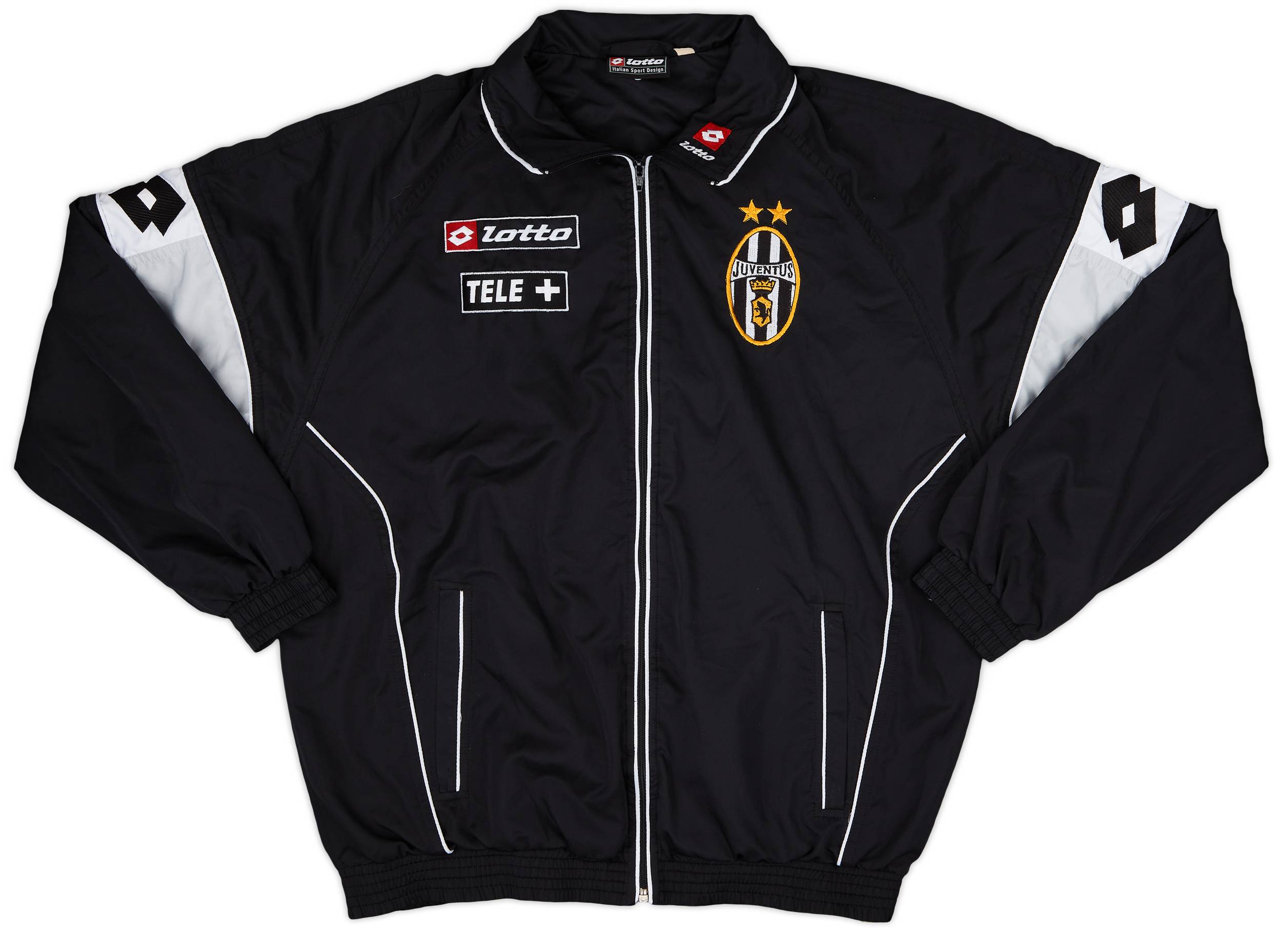 2000-01 Juventus Lotto Track Jacket - 8/10 - (L)
