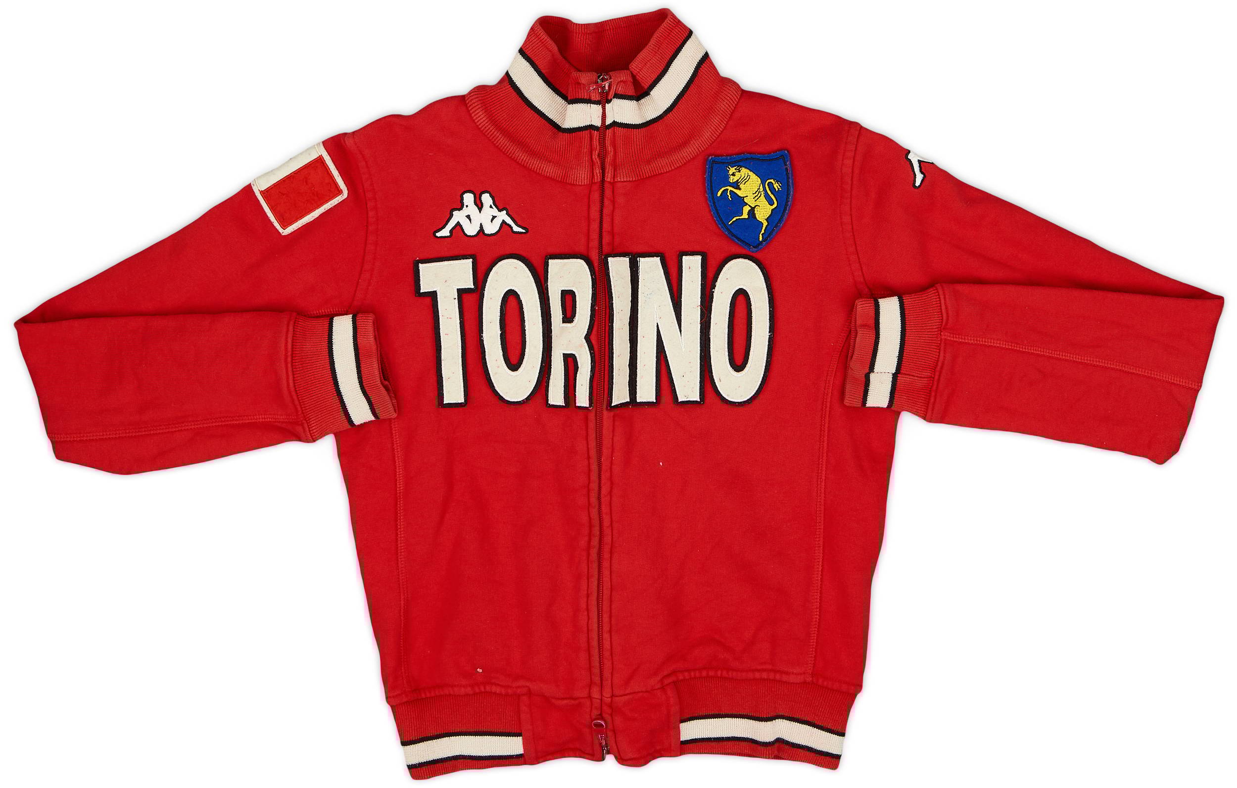 Kappa 90s FCトリノトランクジャケット 2009-10 Torino Kappa Track Jacket - 8/10 - (S)