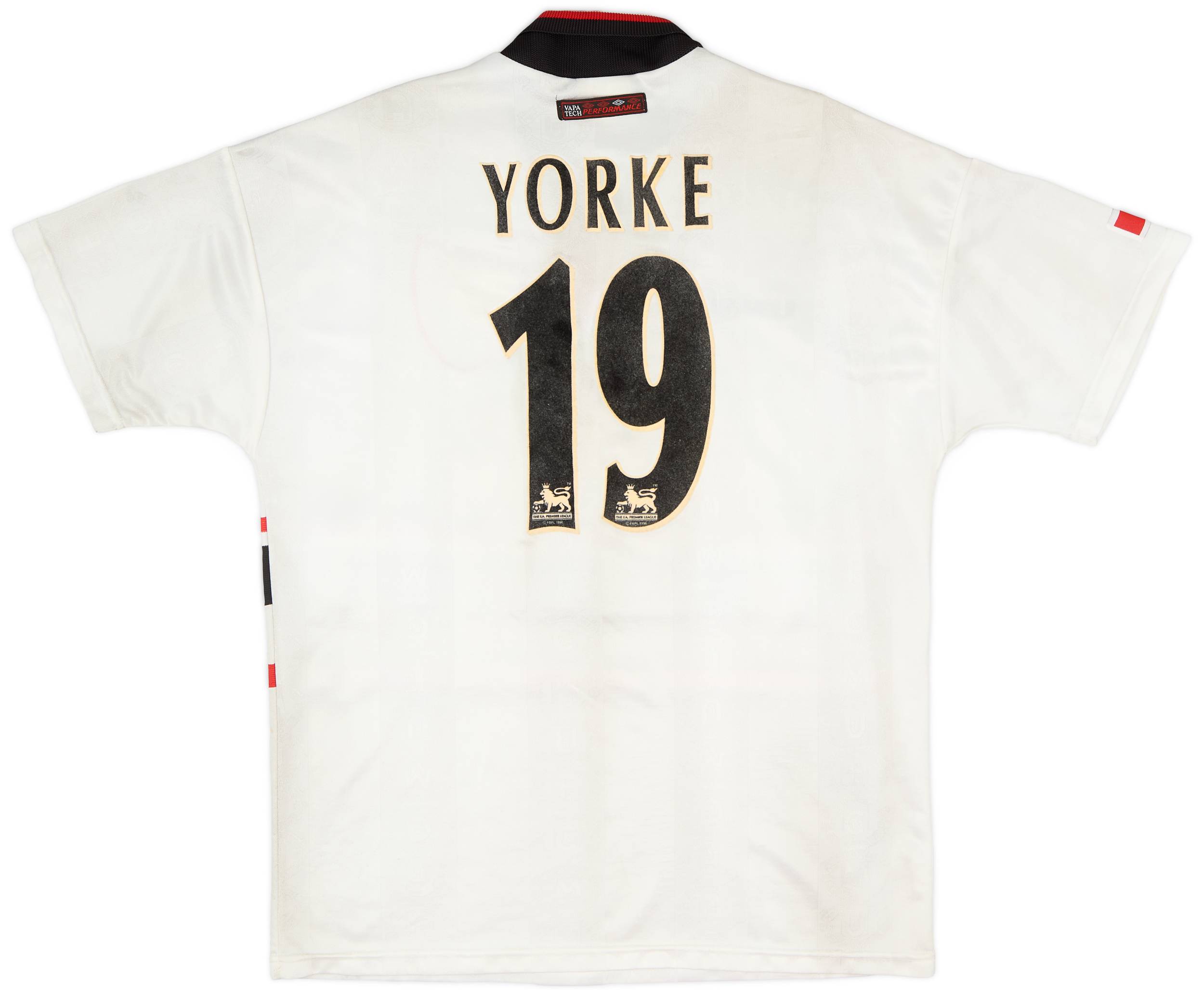 1997-99 Manchester United Away Shirt Yorke #19 - 7/10 - (L)