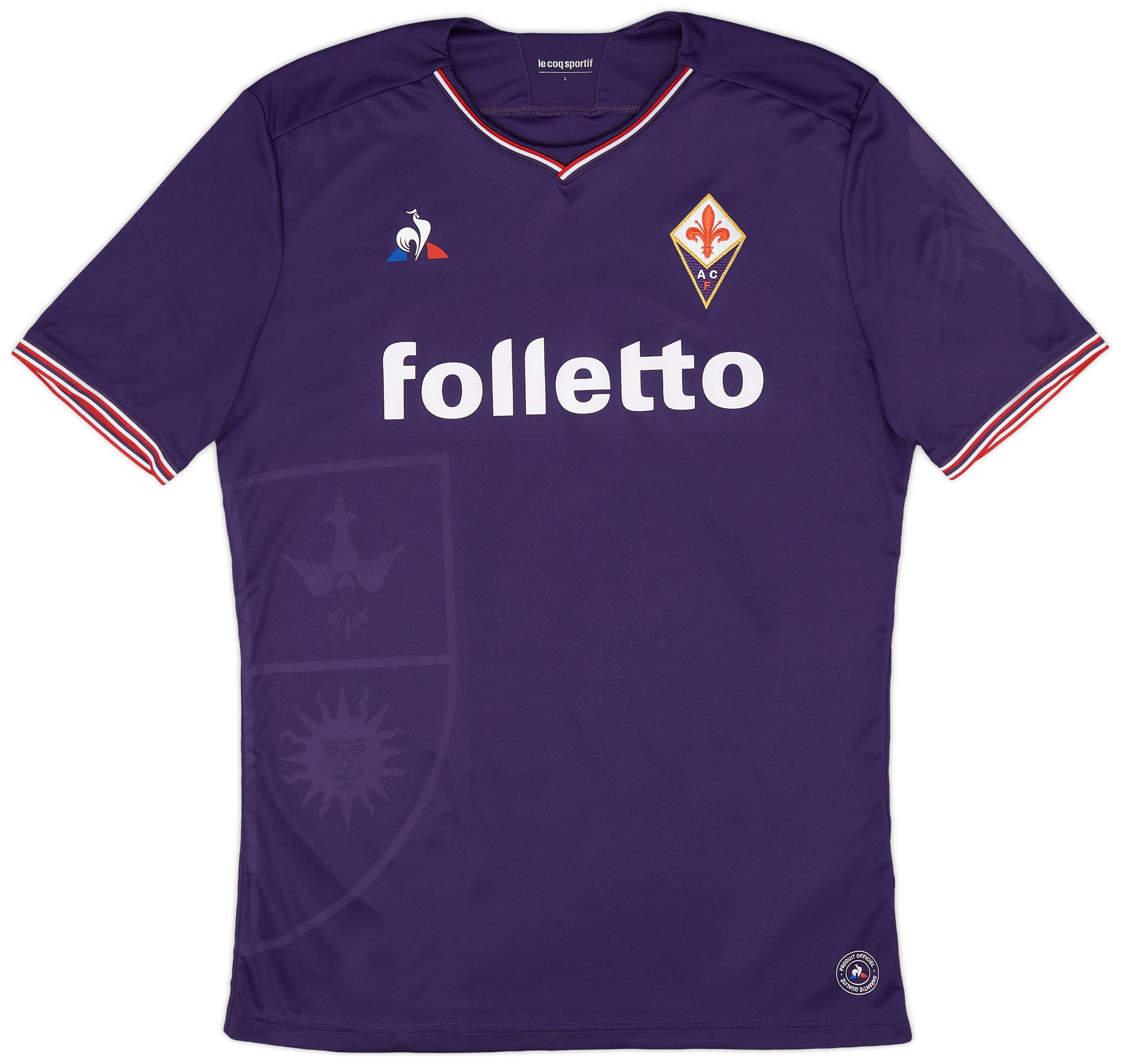 Le coq sportif fiorentina shirt xl top