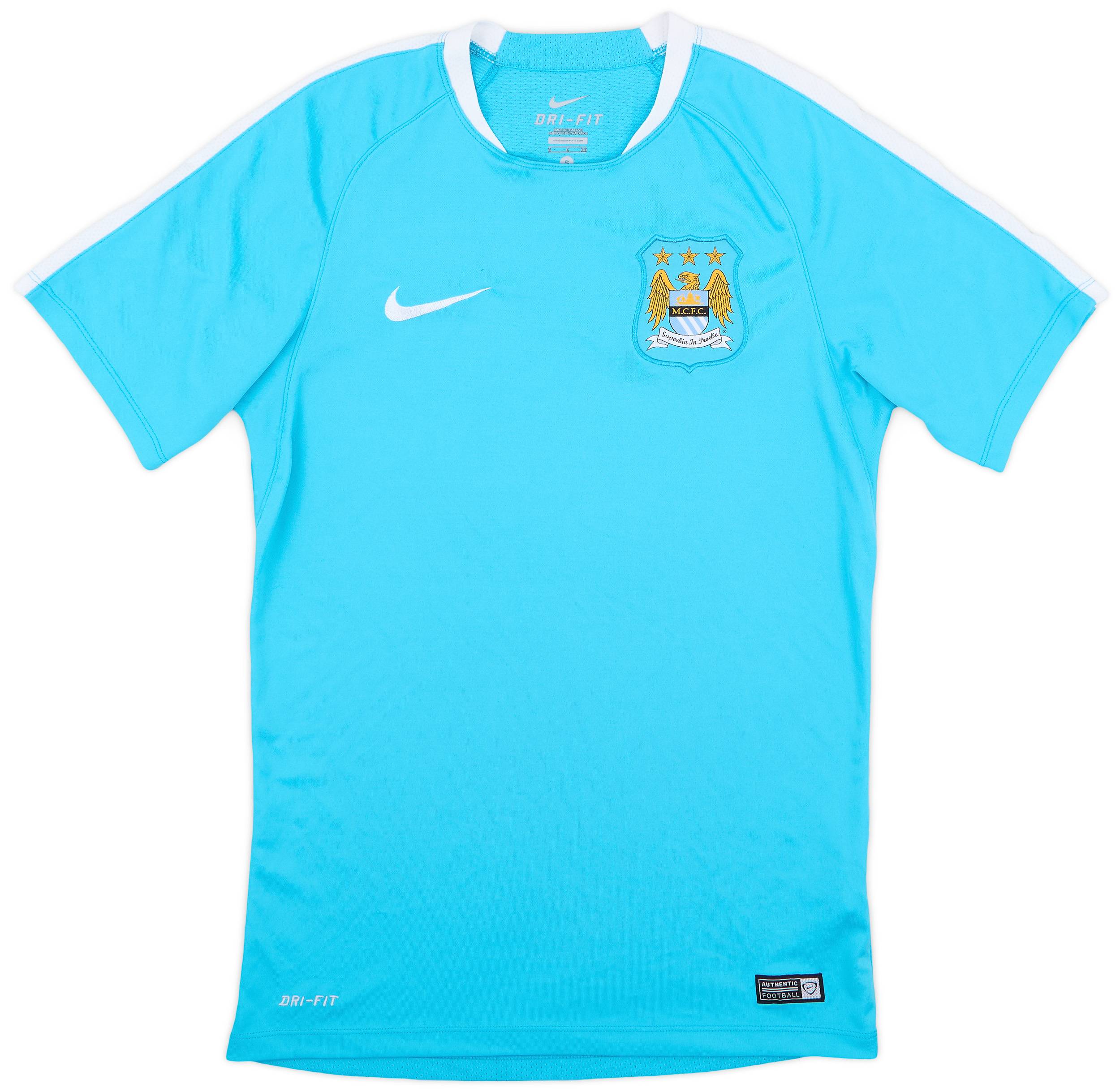 2015-16 Manchester City Nike Training Shirt - 8/10 - (S)