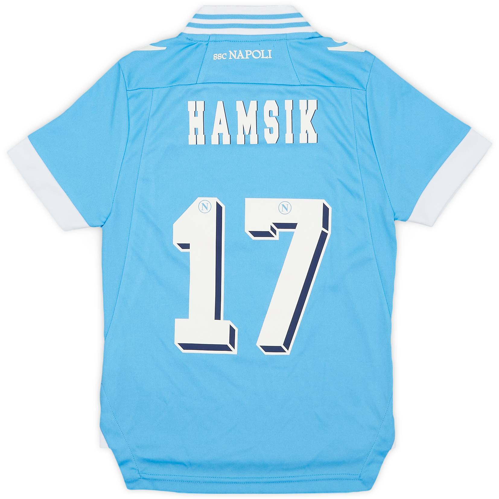 2012-13 Napoli Home Shirt Hamsik #17 - 9/10 - (S.Boys)