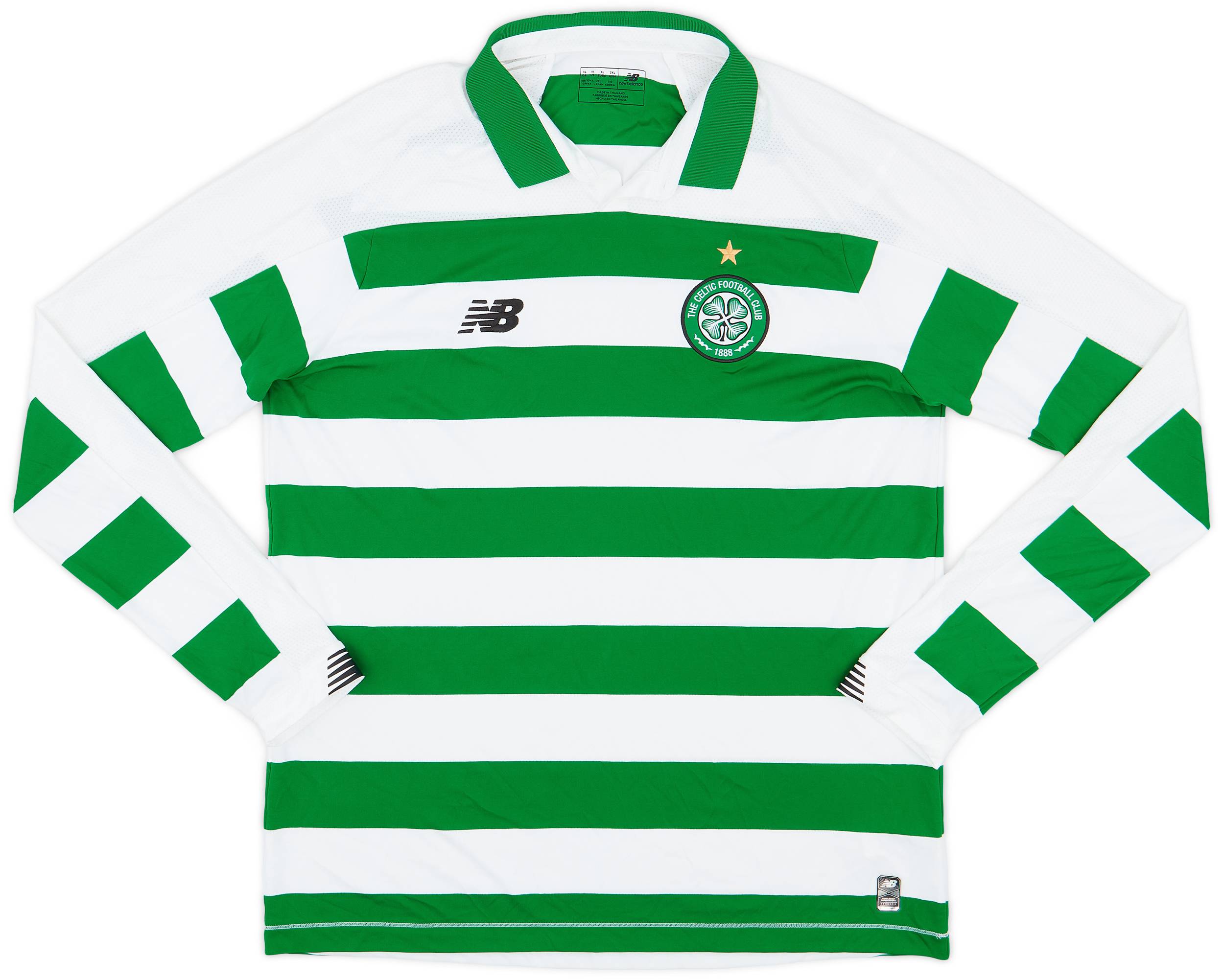 Celtic long sleeve jersey outlet