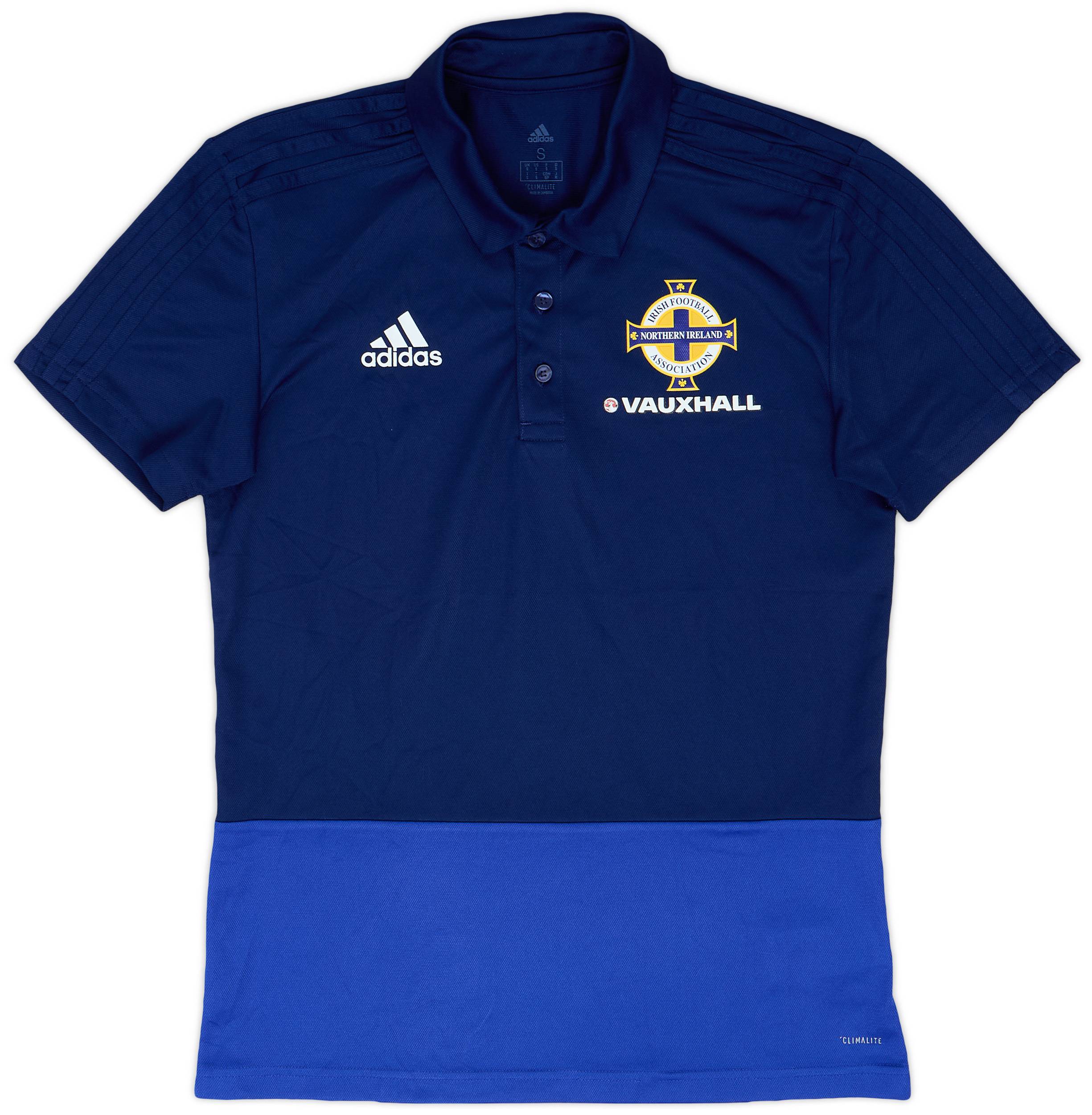 2017 18 Northern Ireland adidas Polo Shirt 8 10 S